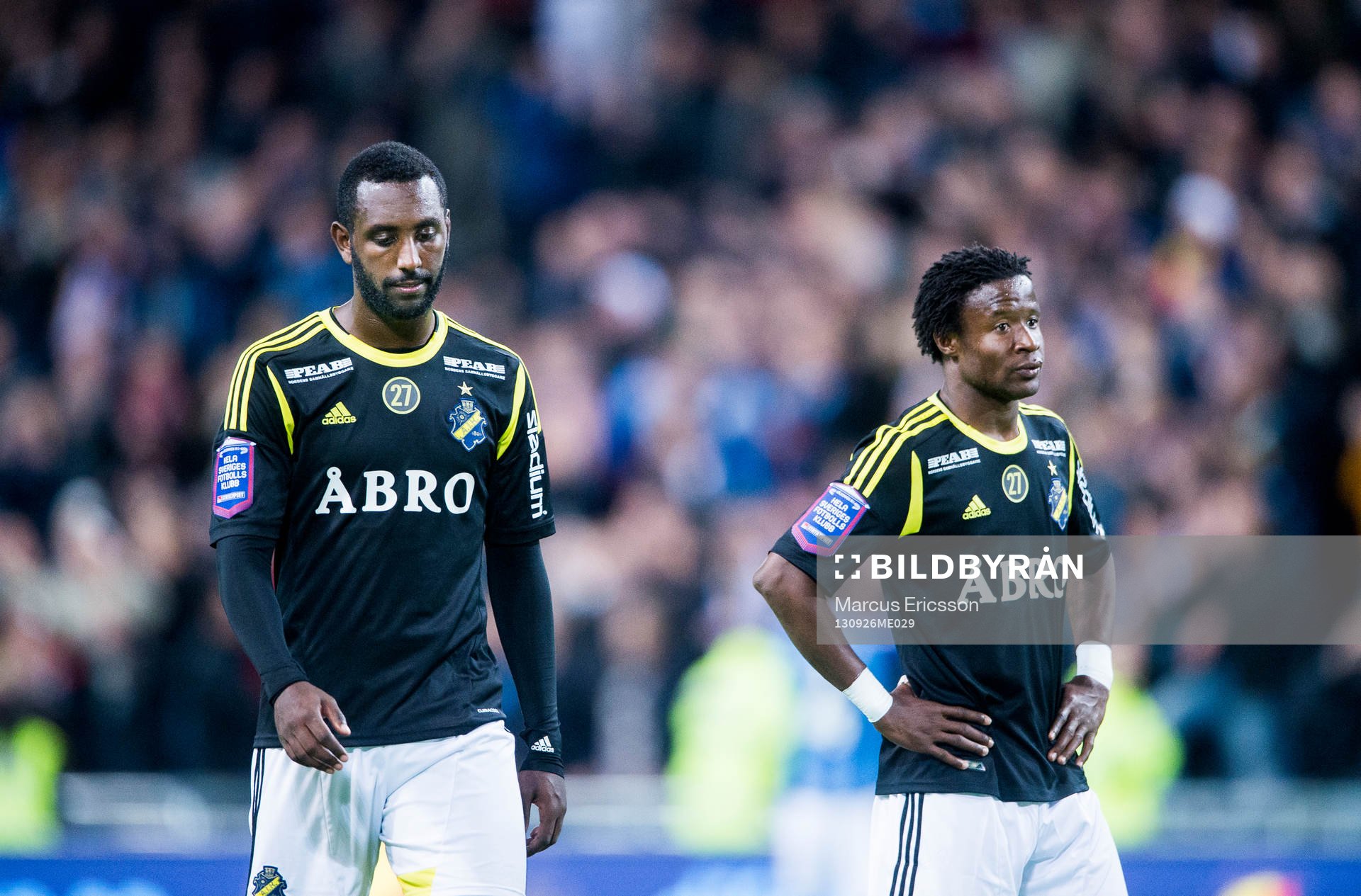 Henok Goitom och Kennedy Igboananike deppar