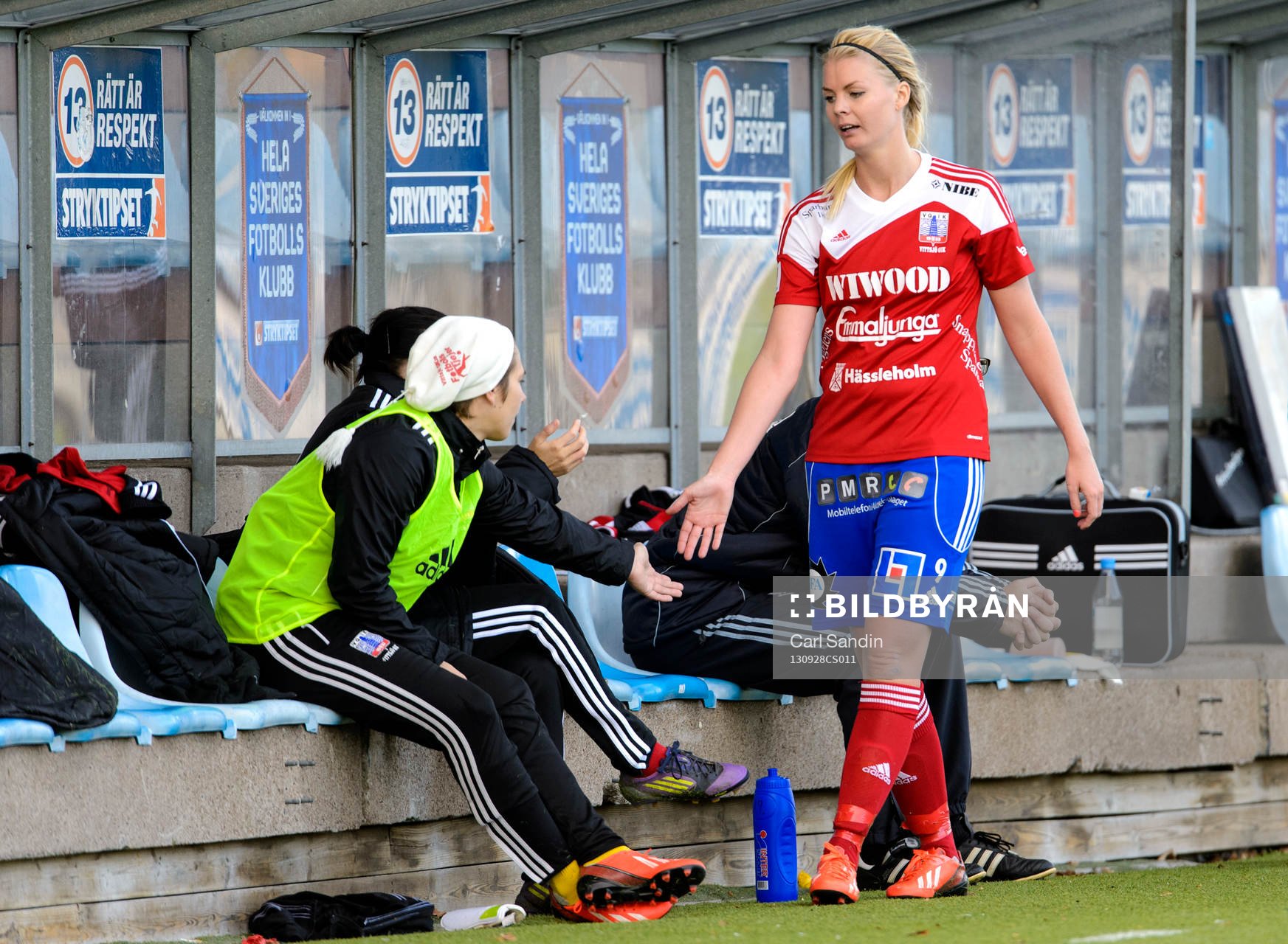 Vittsjös Emma Sjödahl blir utbytt
