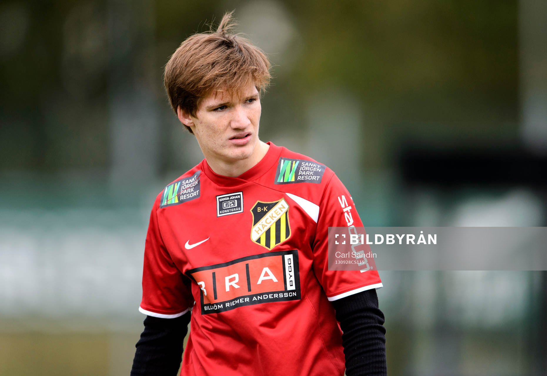 Häckens målvakt Teodor Söderberg