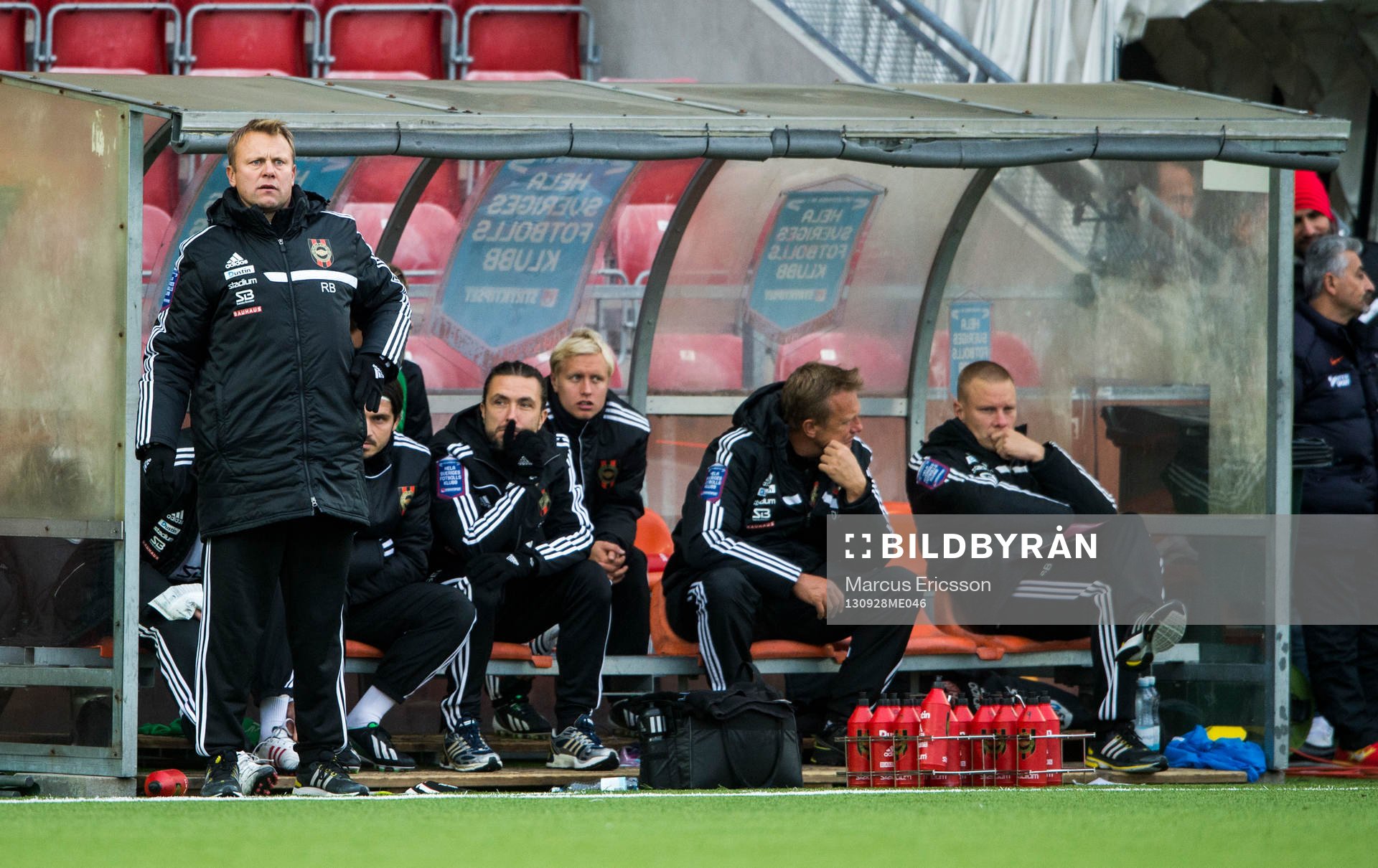 Brommapojkarnas tränare Roberth Björknesjö