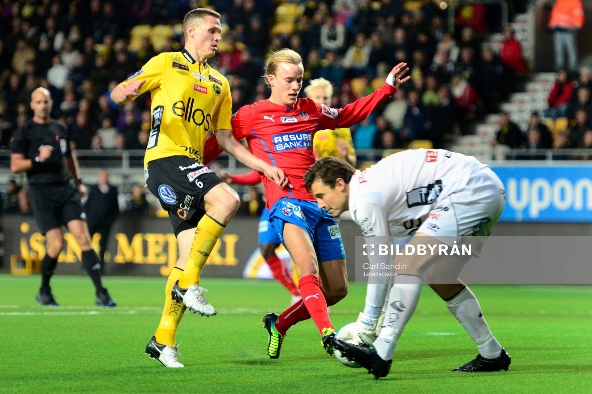 Elfsborgs Jon Jönsson och Helsingborgs David Svensson