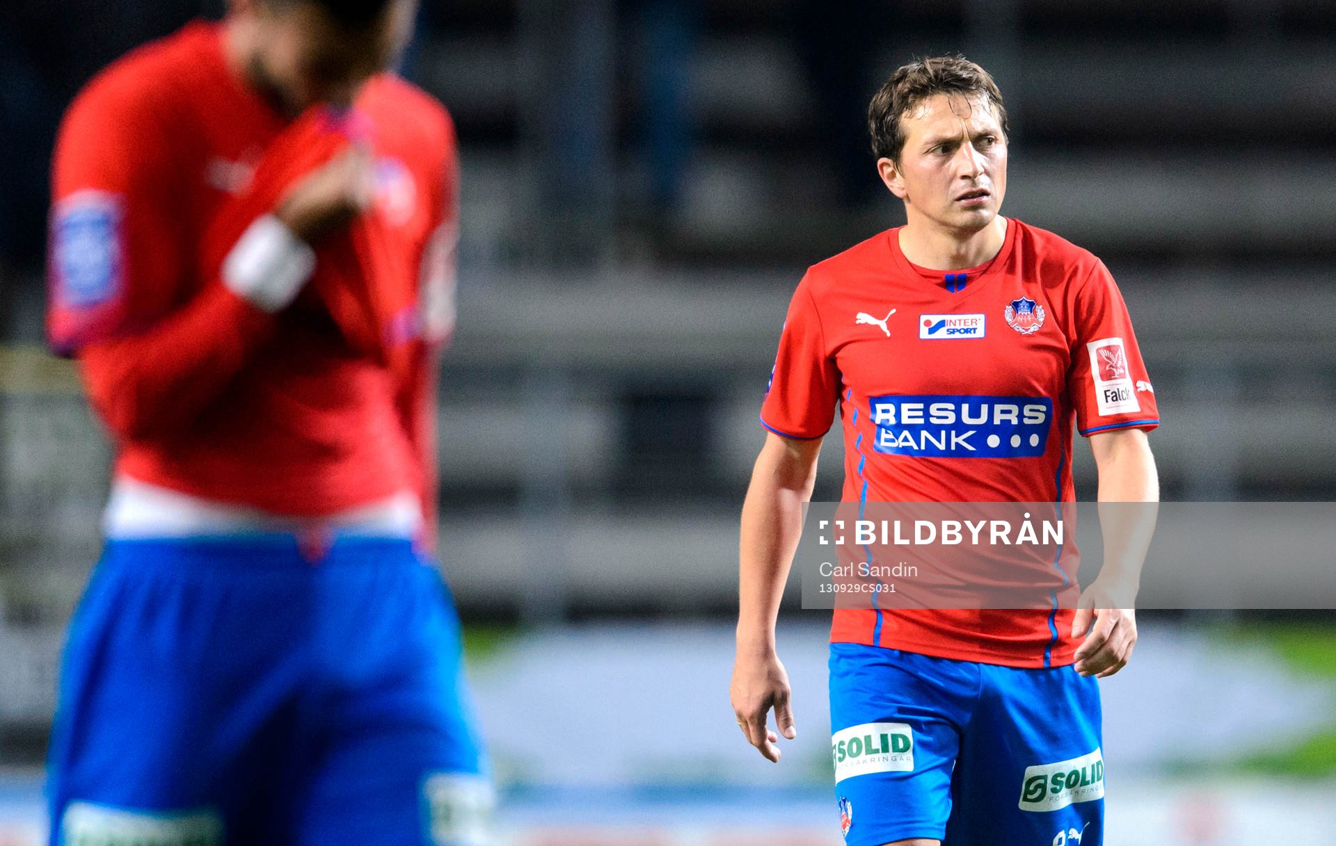 Helsingborgs Ardian Gashi deppar