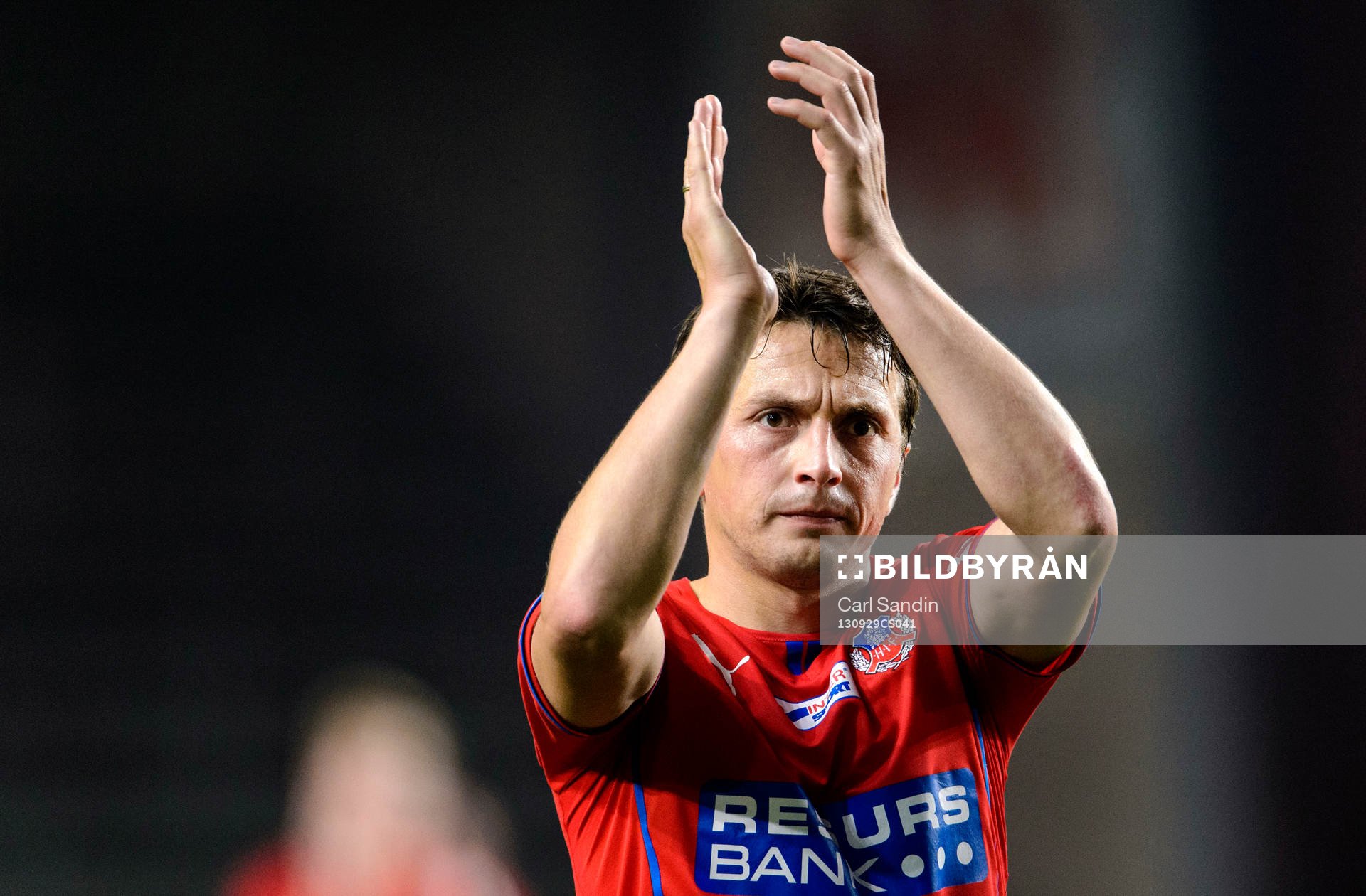 Helsingborgs Ardian Gashi tackar publiken