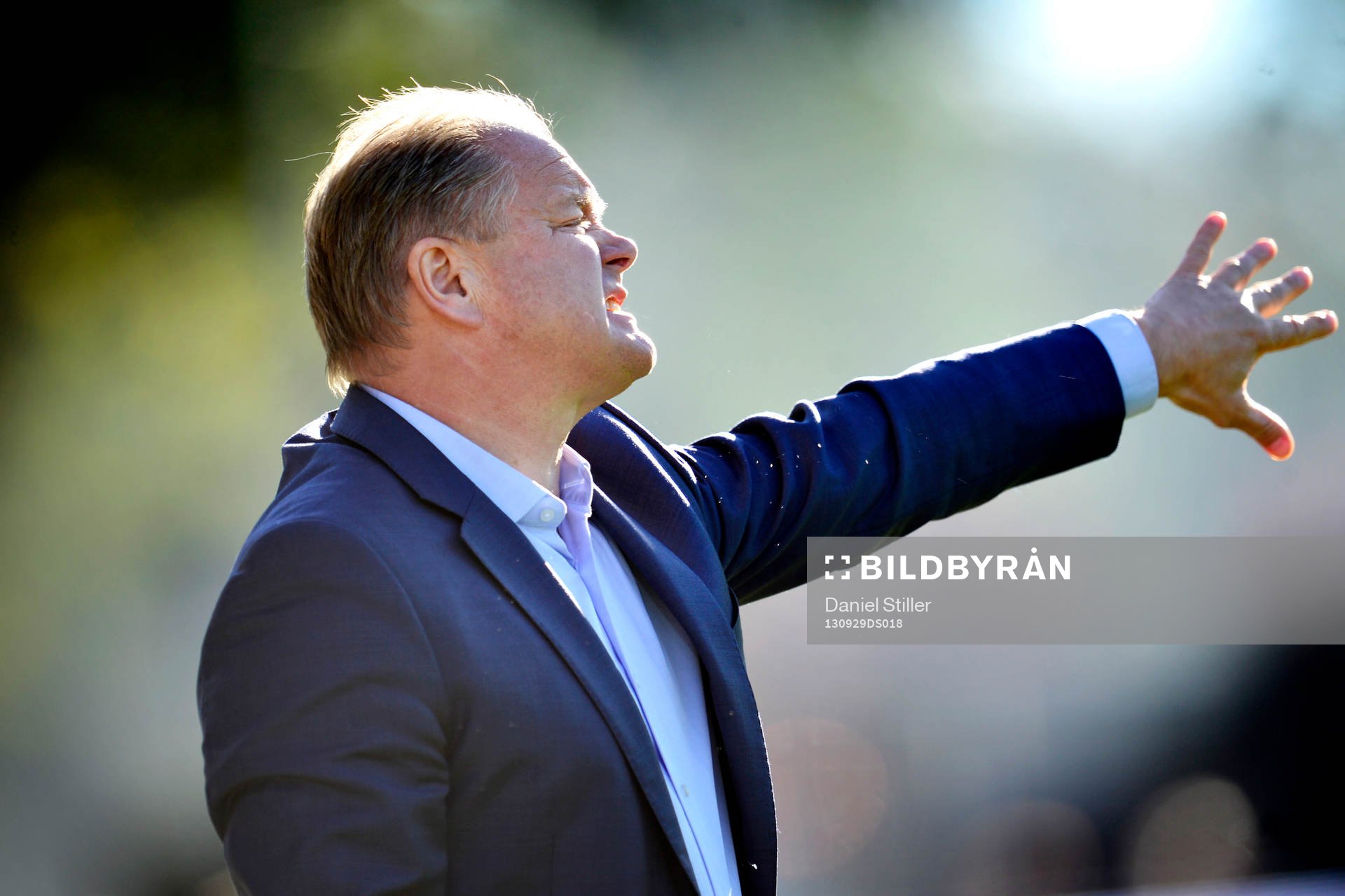 Djurgårdens tränare Per-Mathias Högmo