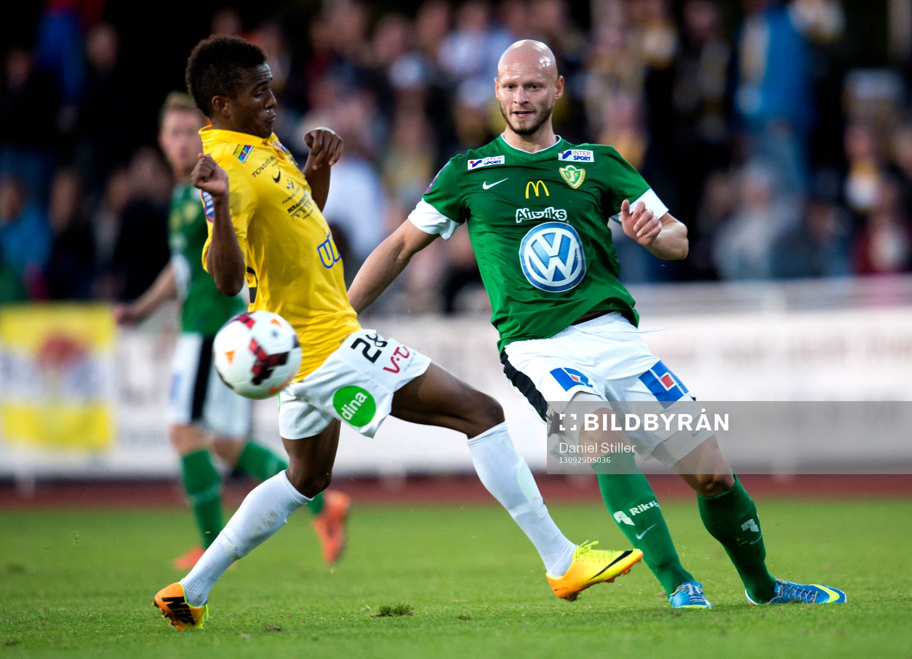 Jönköping Södras Zourab Tsiskaridze och Falkenbergs