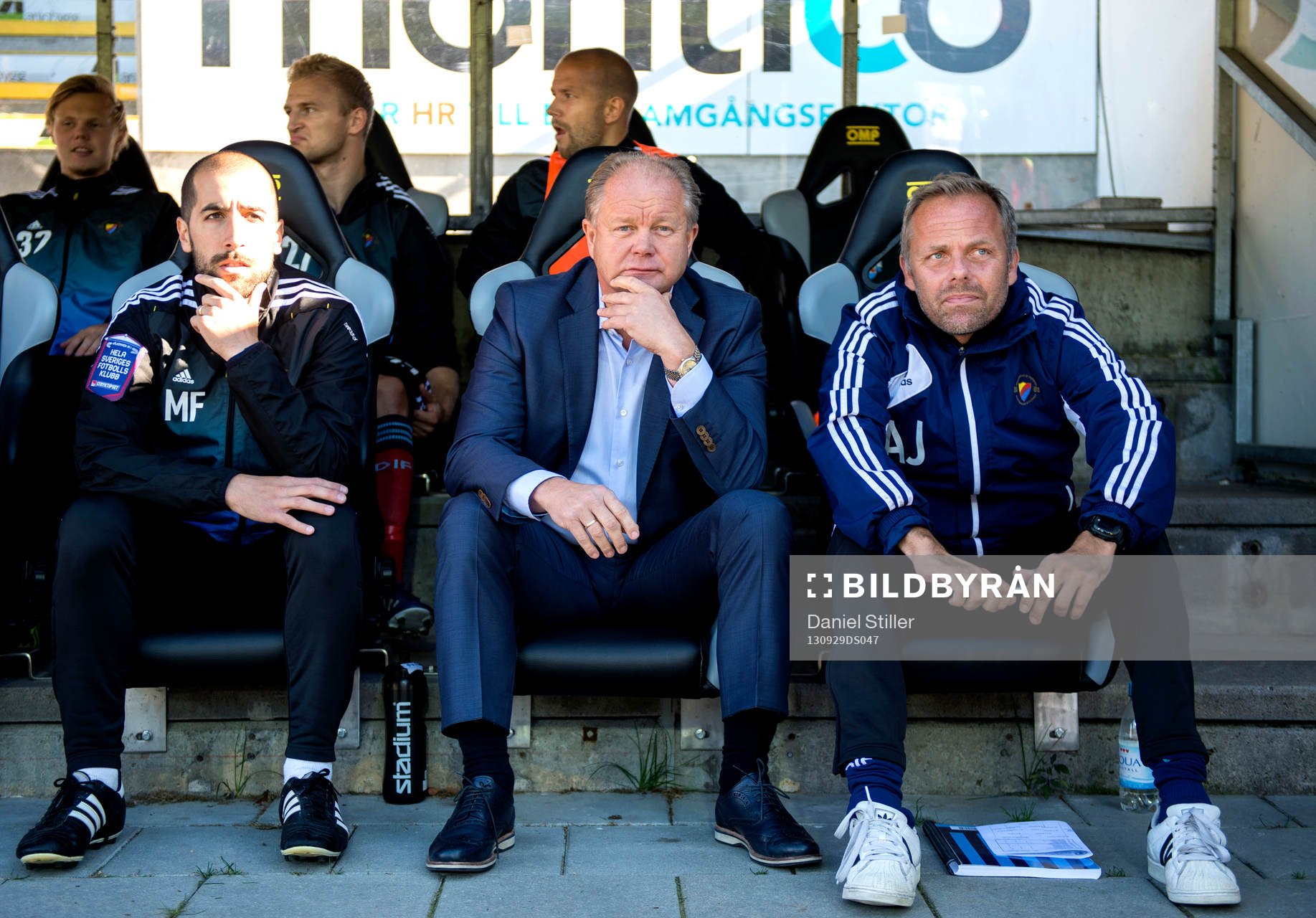 Djurgårdens assisterande tränare Martin Foyston,
