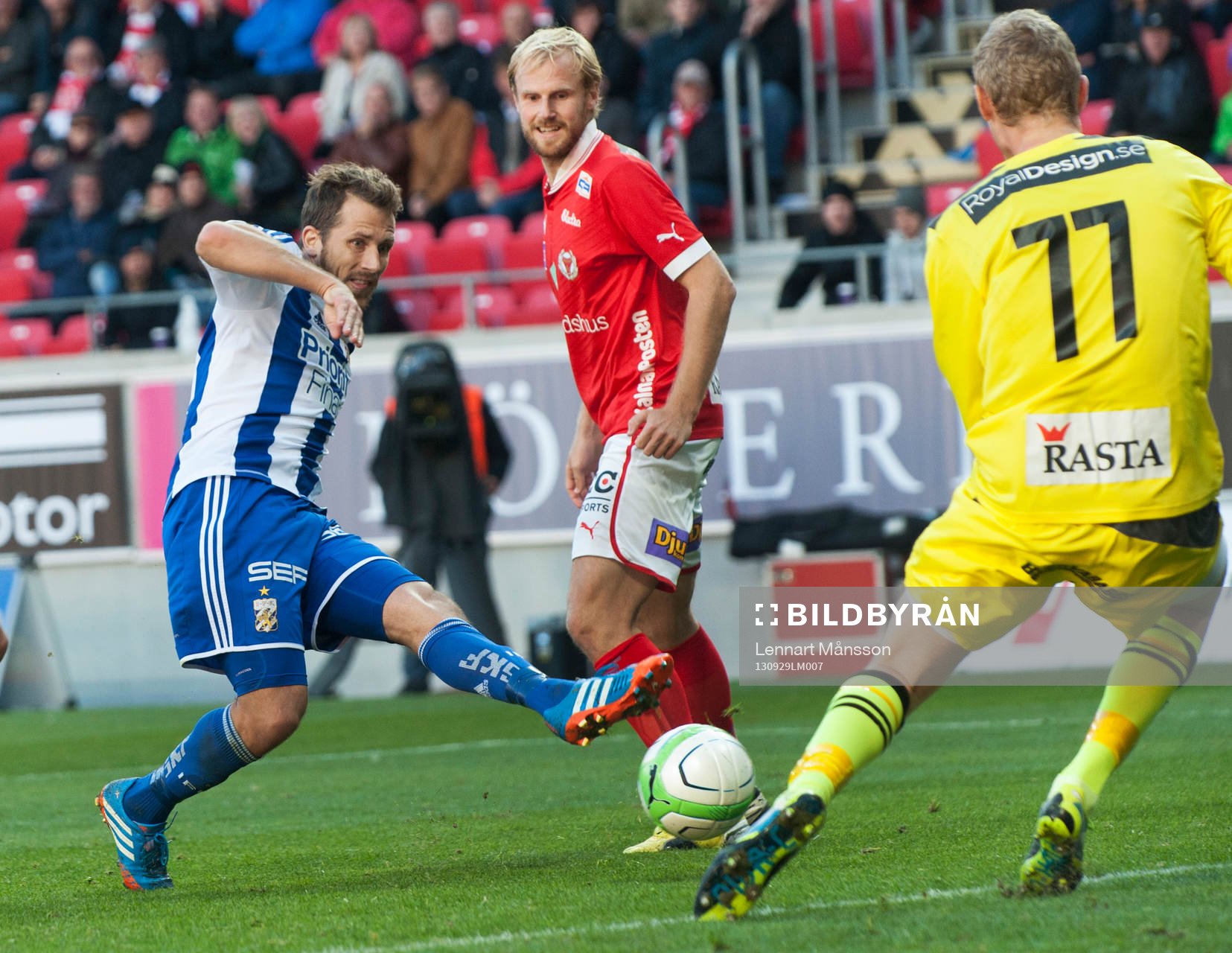2-1, Tobias Hysén, IFK Göteborg, som tröstmålar i