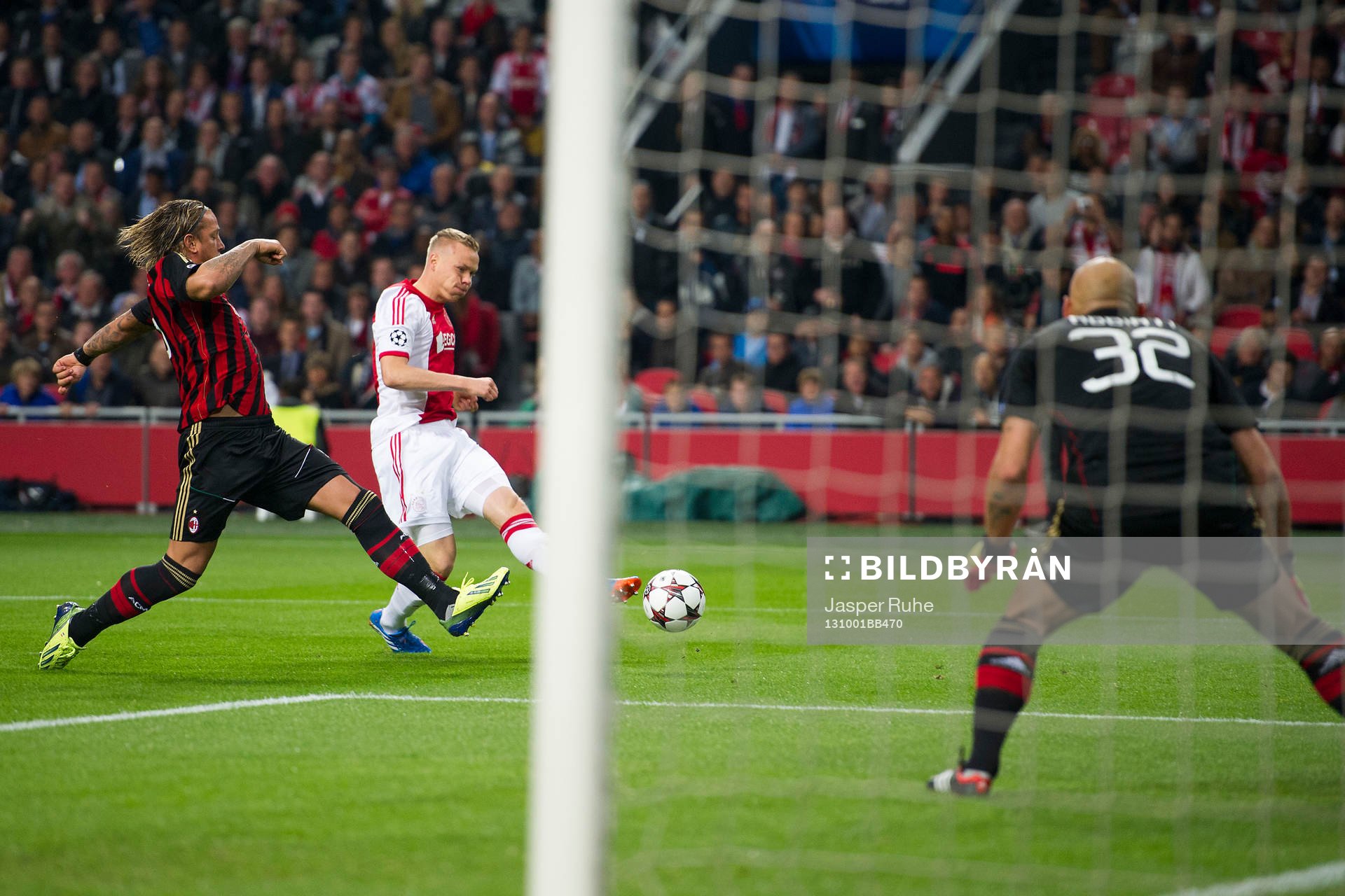 AMSTERDAM , Ajax - AC Milan , 01-10-2013 , Amsterdam Arena