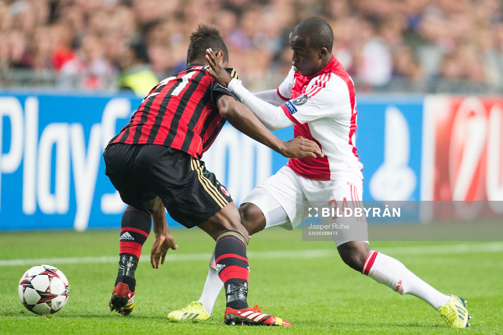 AMSTERDAM , Ajax - AC Milan , 01-10-2013 , Amsterdam Arena
