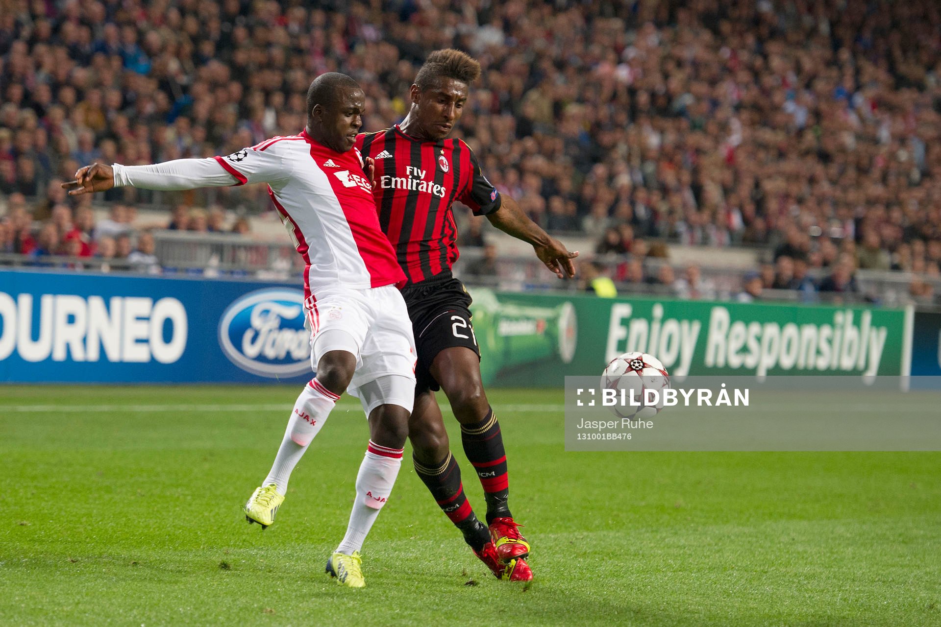 AMSTERDAM , Ajax - AC Milan , 01-10-2013 , Amsterdam Arena