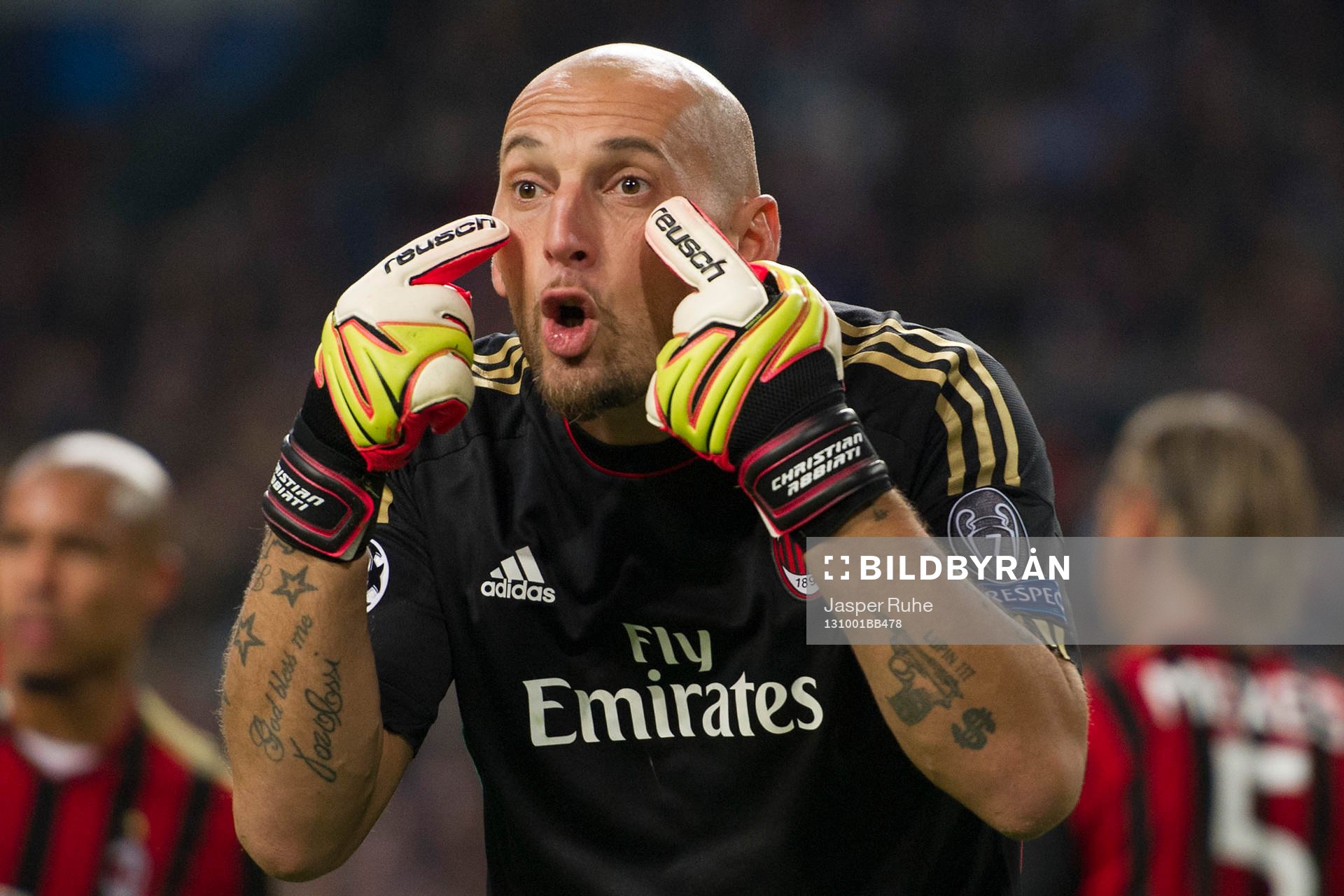AMSTERDAM , Ajax - AC Milan , 01-10-2013 , Amsterdam Arena
