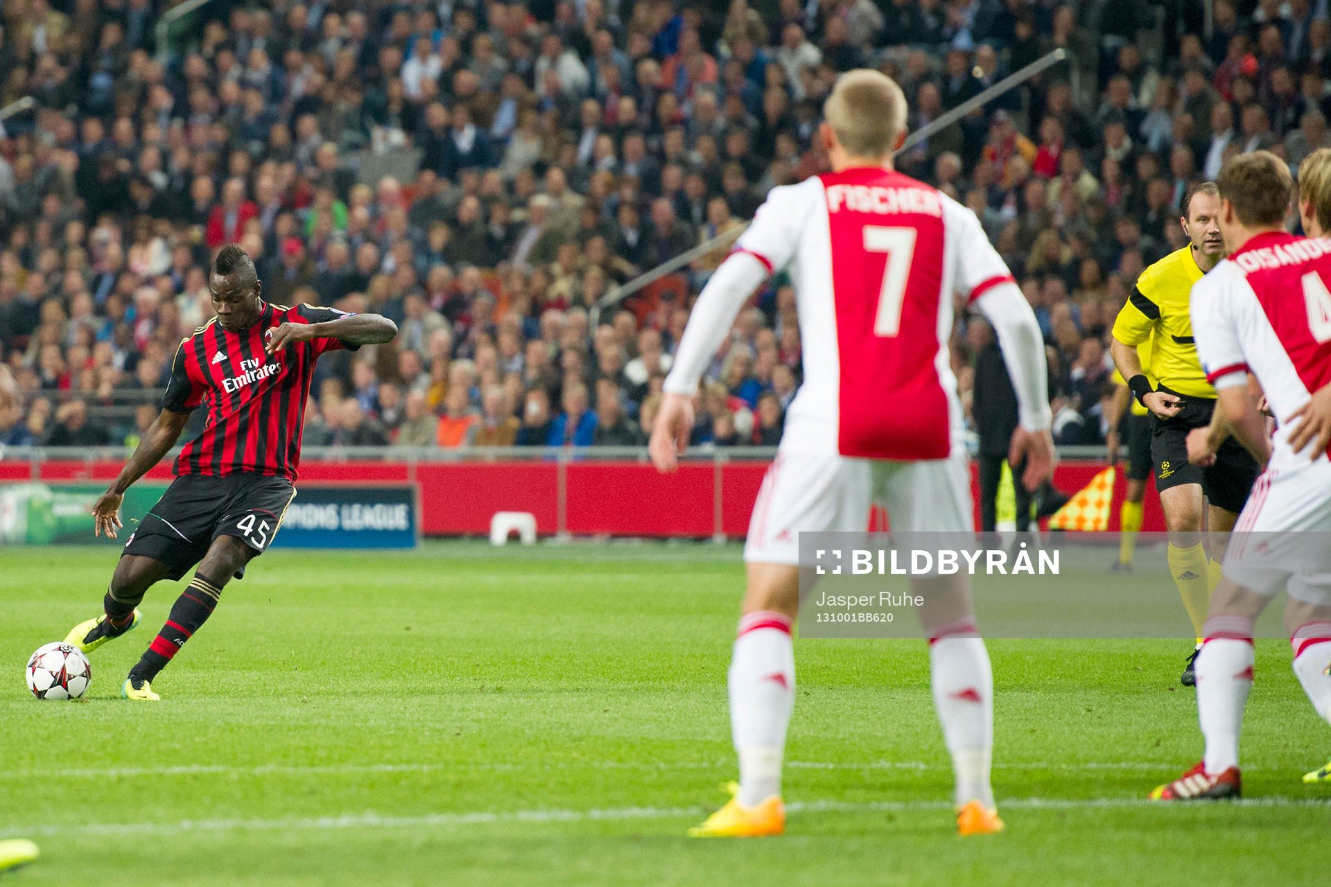 AMSTERDAM , Ajax - AC Milan , 01-10-2013 , Amsterdam Arena