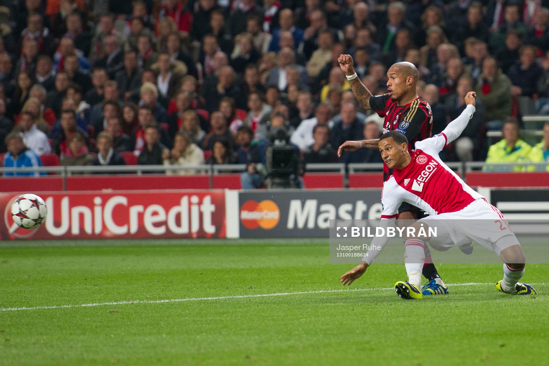AMSTERDAM , Ajax - AC Milan , 01-10-2013 , Amsterdam Arena