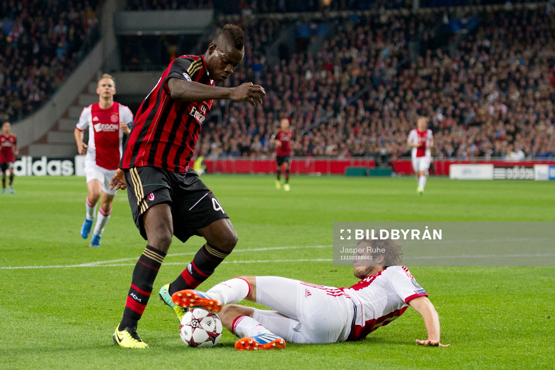 AMSTERDAM , Ajax - AC Milan , 01-10-2013 , Amsterdam Arena