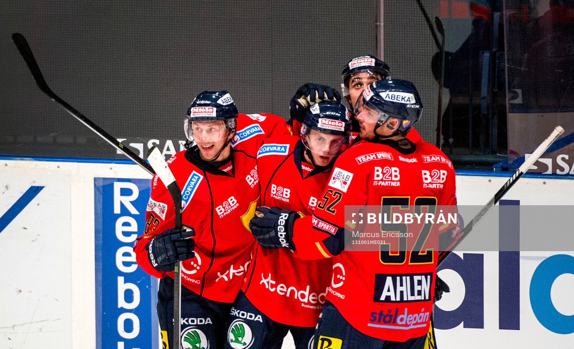 Djurgårdens Markus Ljungh jublar