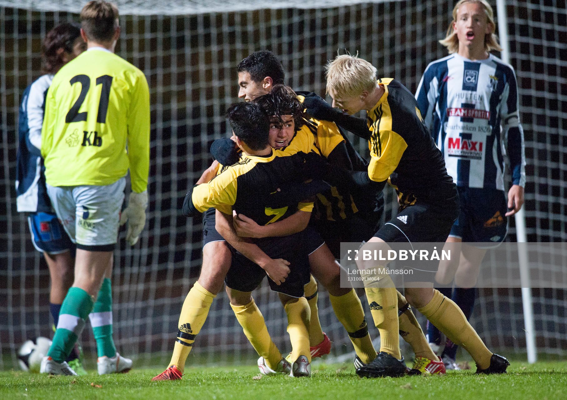 Fotboll, allsvensk kval, IFK Hässleholm - Kristianstad: 2-2 Hamed Rahimi, Hässleholm