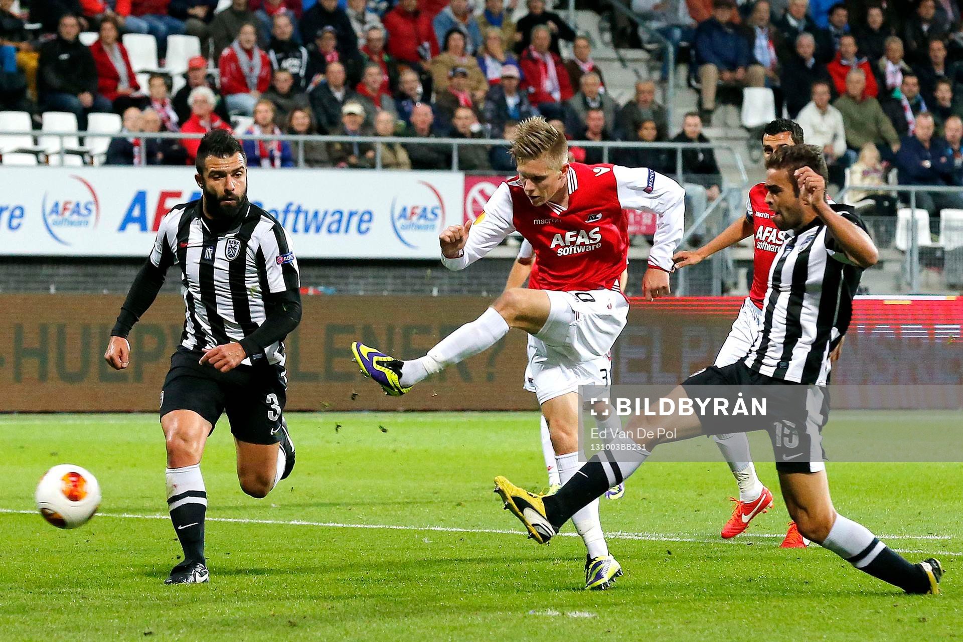 ALKMAAR - 03-10-2013 - Europa League, AZ - PAOK Saloniki,