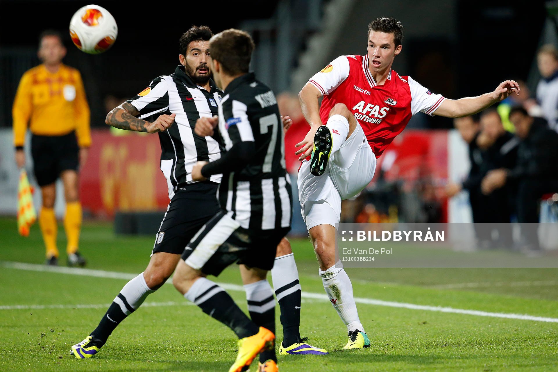 ALKMAAR - 03-10-2013 - Europa League, AZ - PAOK Saloniki,