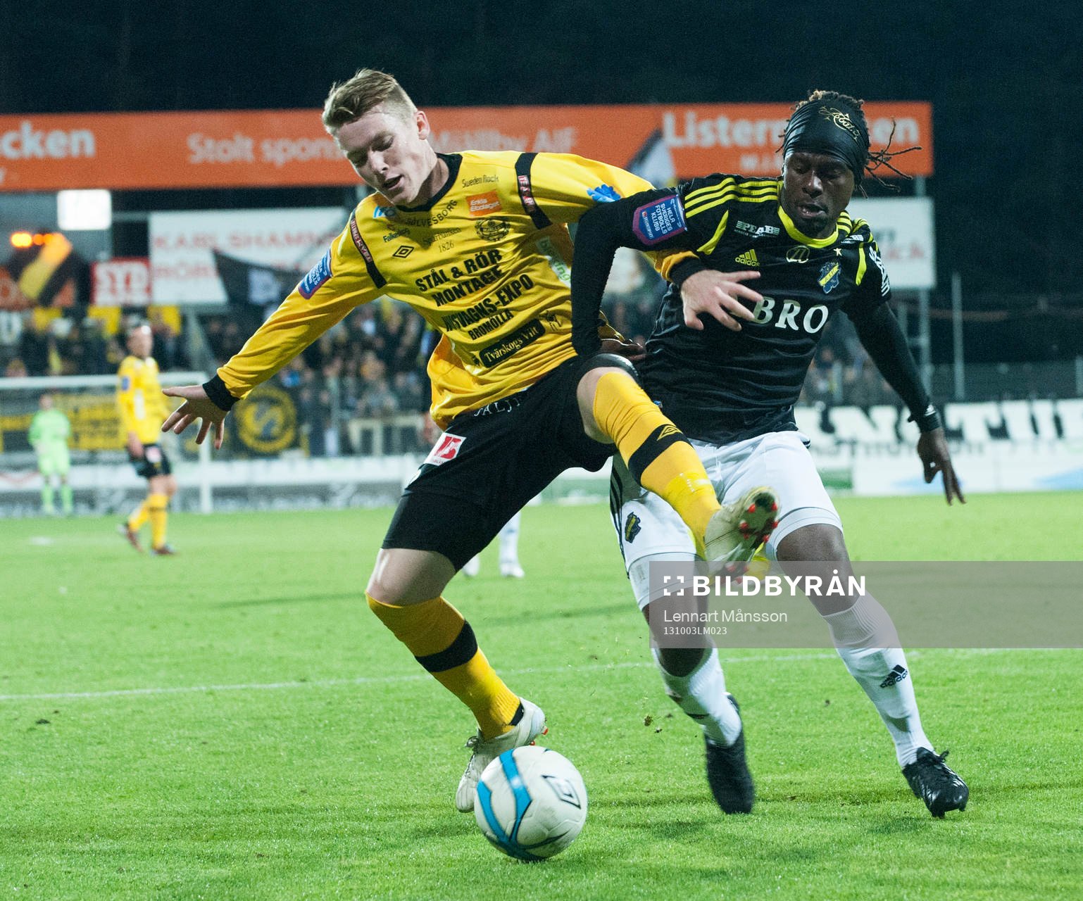Viktor Agardius, Mjällby och Martin Mutumba, AIK