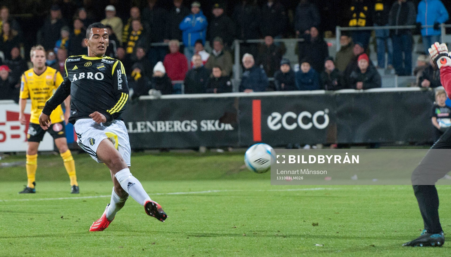 Nabil Bahoui, AIK, gör 0-1 till AIK
