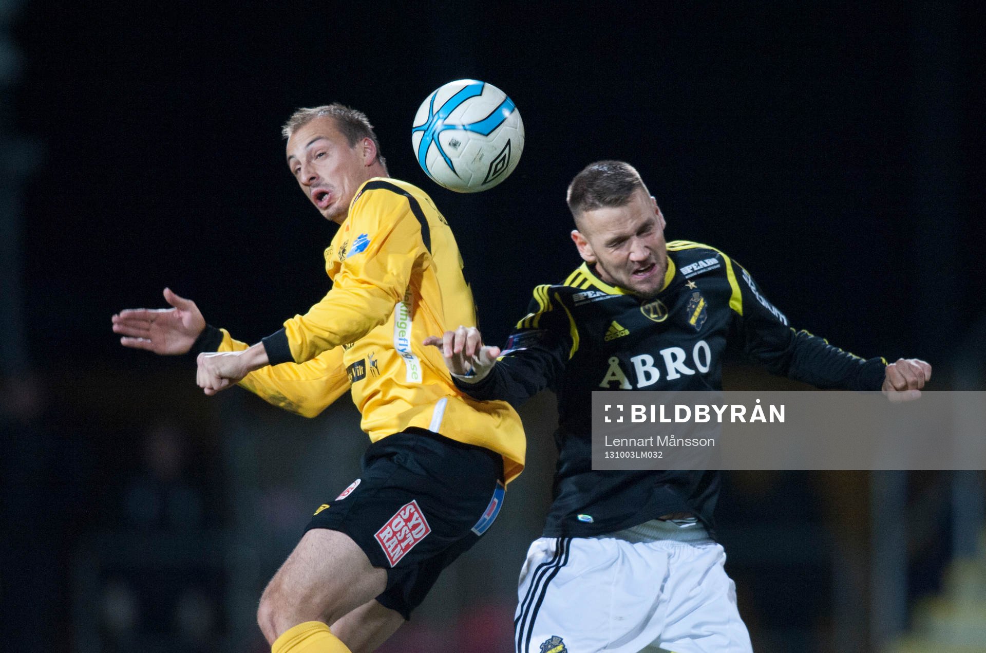 Nickduell mellan Mjällbys Pär Ericsson och Alexander