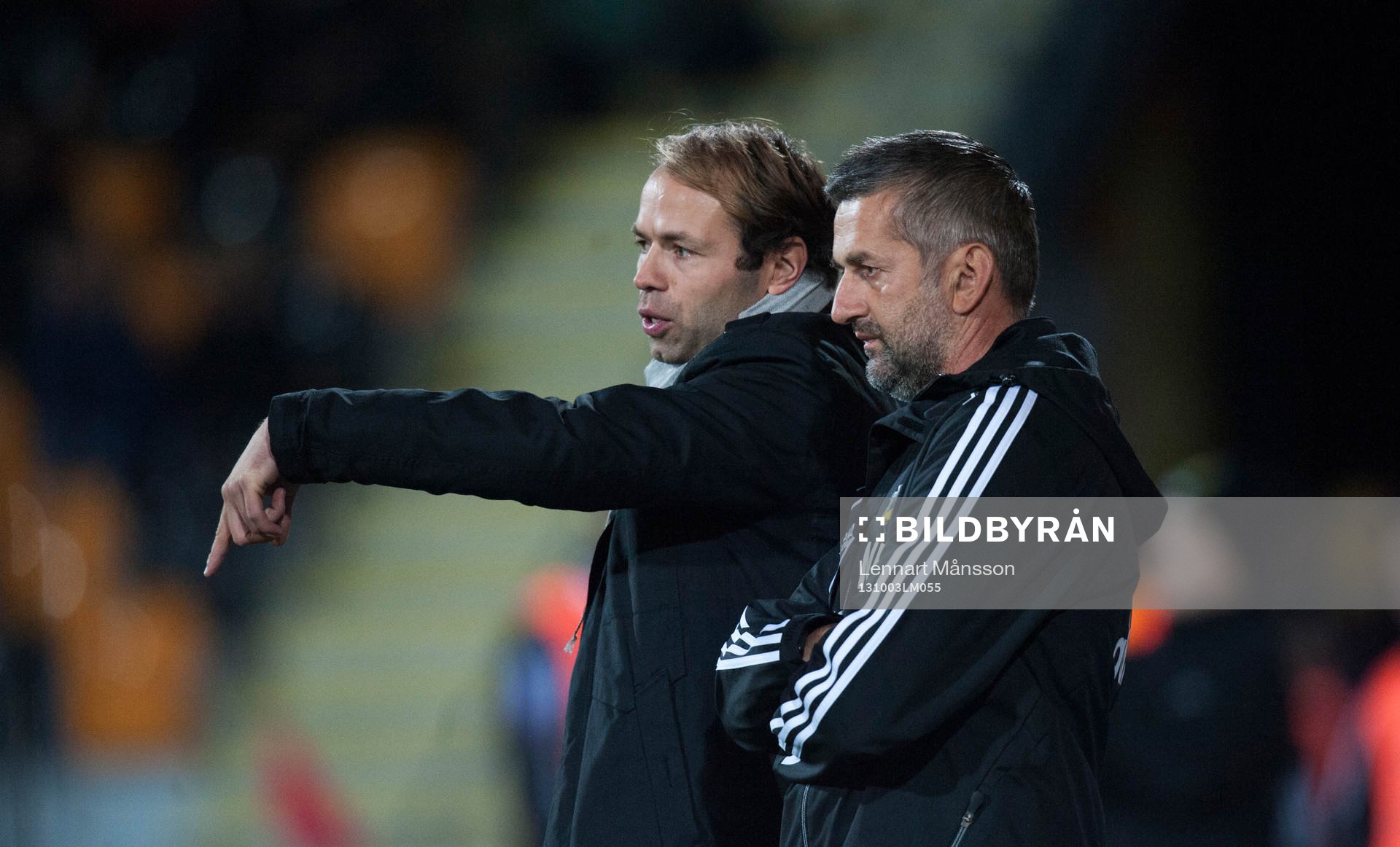 Tränarna i AIK, Andreas Alm och Nebojsa Novakovic