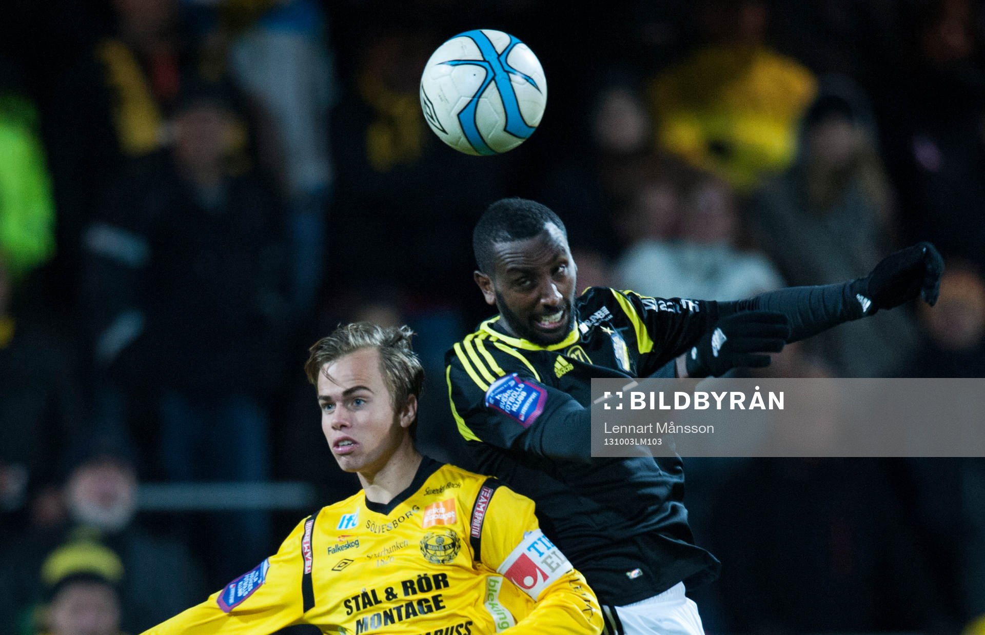 Henok Goitom, AIK, och Andreas Blomqvist, Mjällby