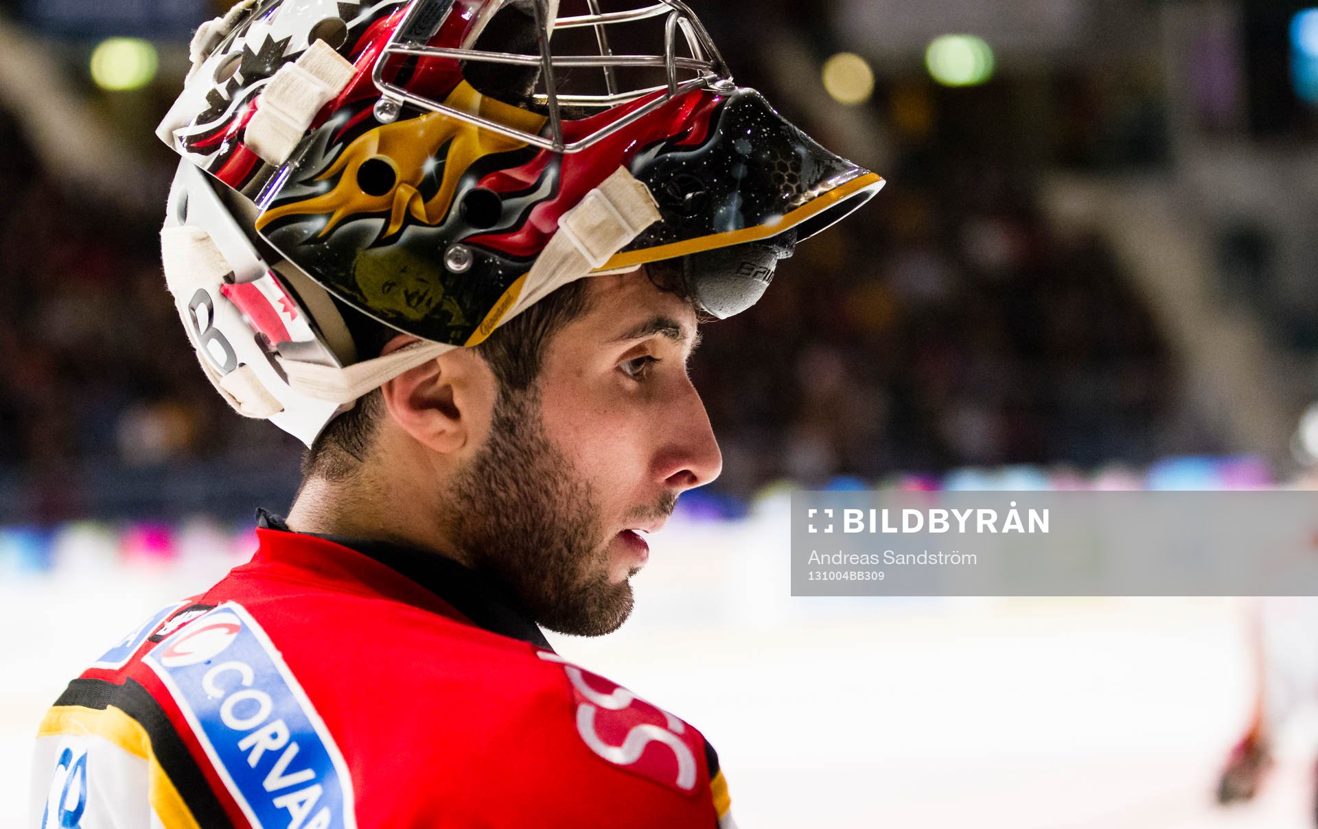 Luleås målvakt Daniel Bellissimo