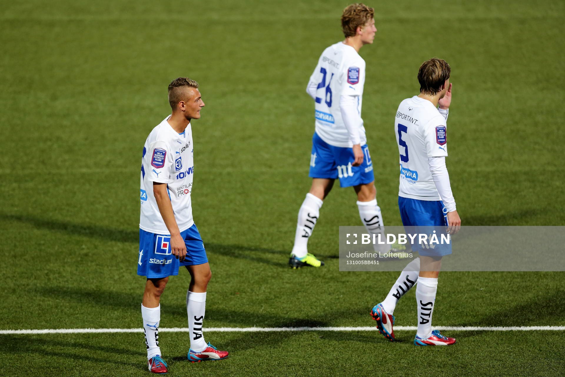 Norrköpings Gentrit Citaku, Alexander Fransson och