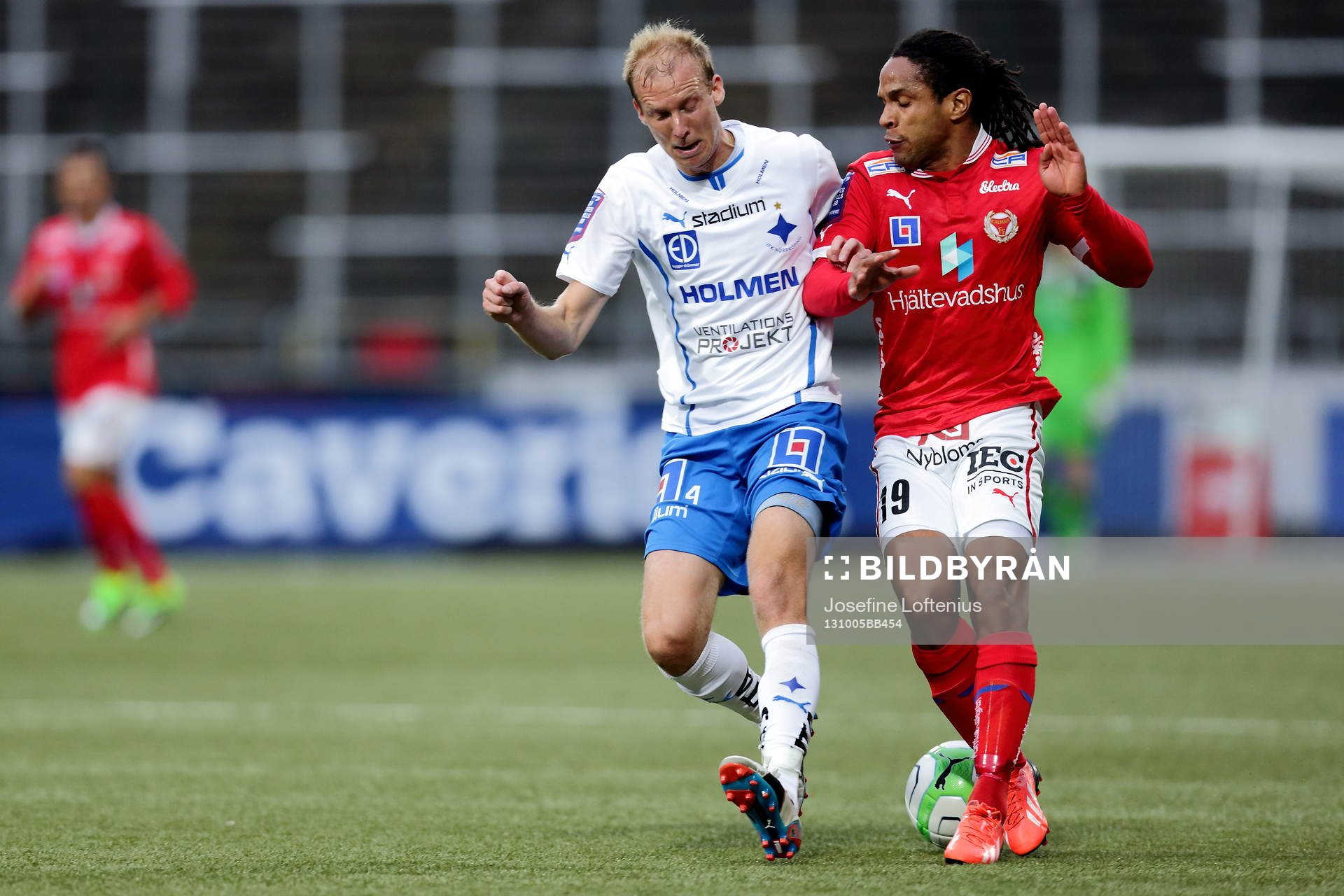 Norrköpings Andreas Johansson och Kalmars Jonathan
