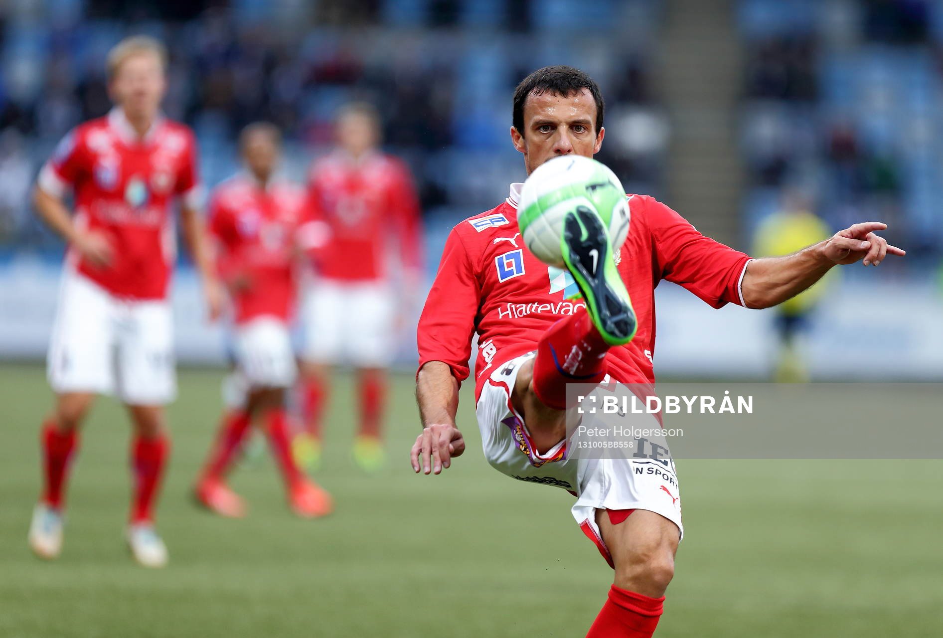 Kalmars Nenad Djordjevic i matchen mellan Norrköping och