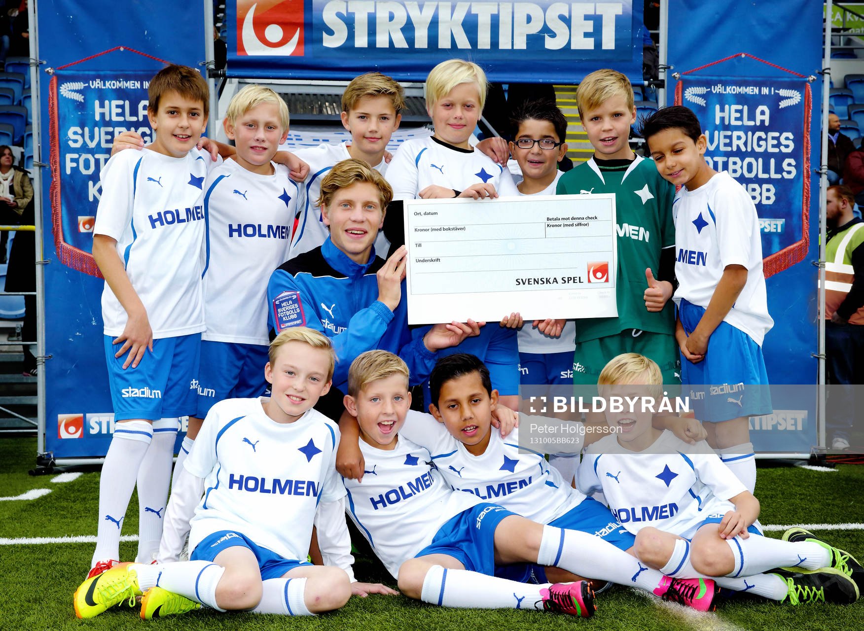 Svenska Spels check, undomar