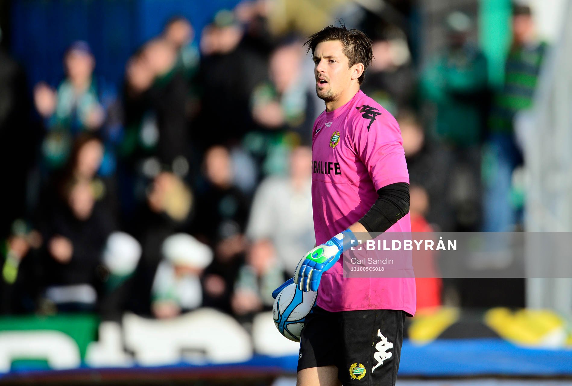 Hammarbys målvakt Johannes Hopf
