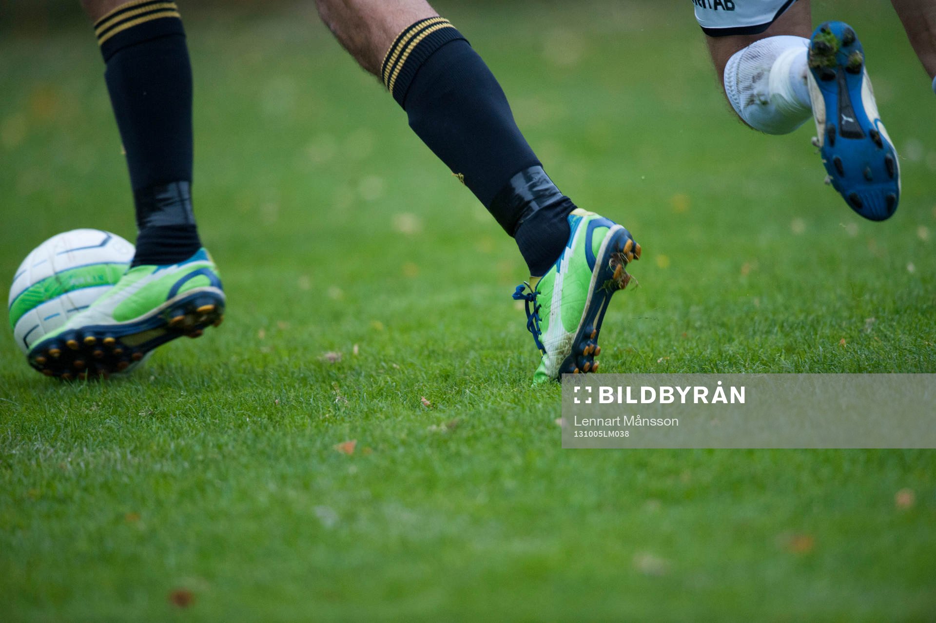 Fot, fötter i matchen i division 3 mellan Råå och IFK