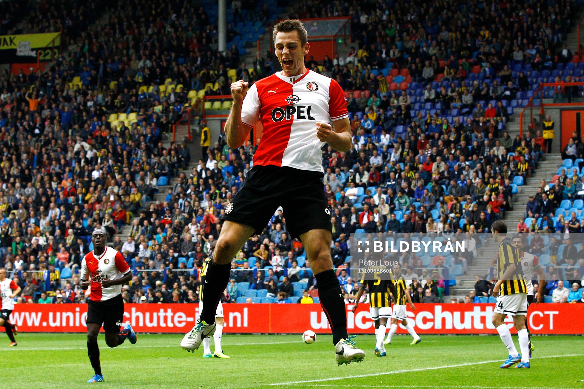 ARNHEM - Vitesse - Feyenoord ,  Voetbal Eredivisie ,