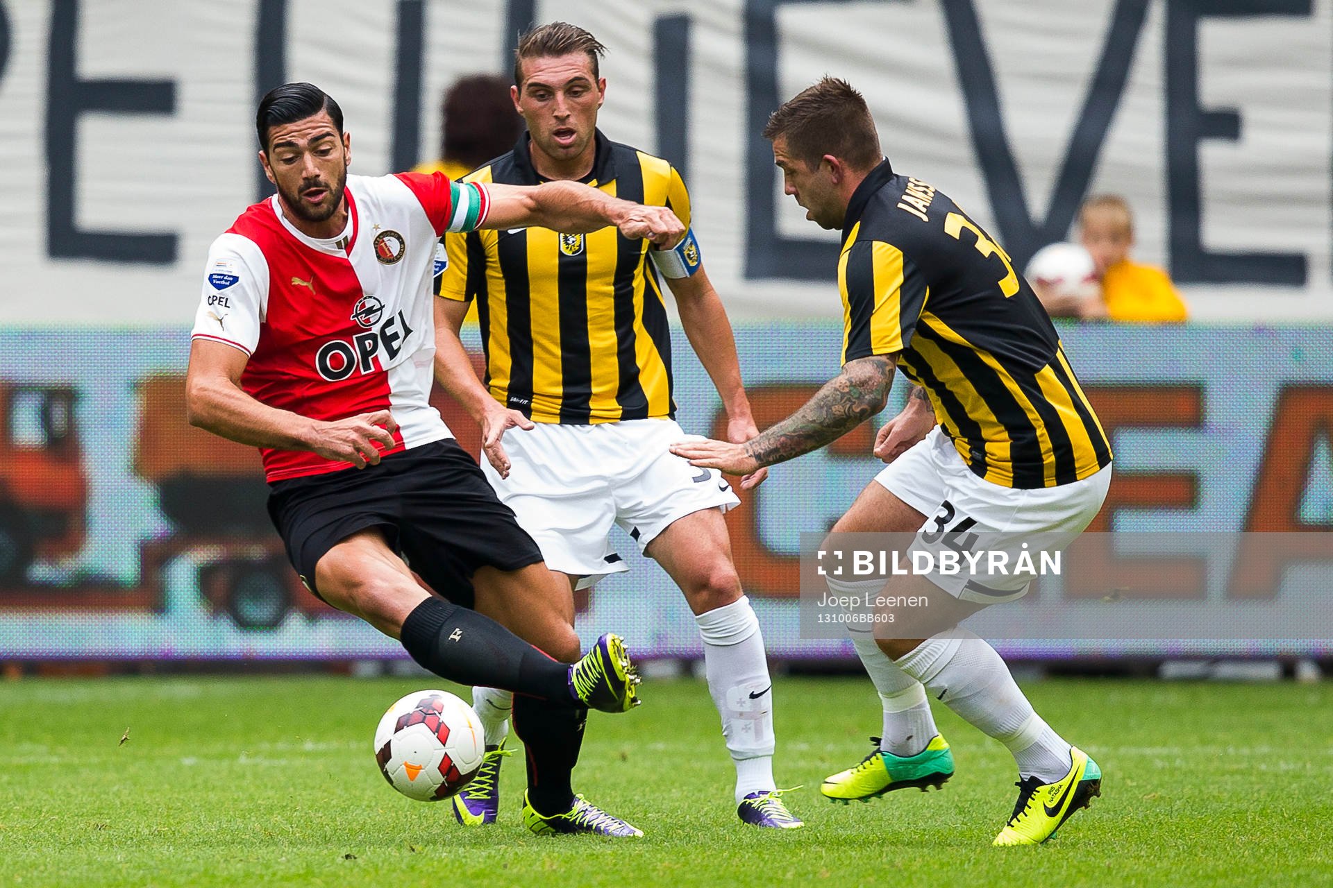 ARNHEM, Vitesse - Feyenoord, voetbal Eredivisie, seizoen