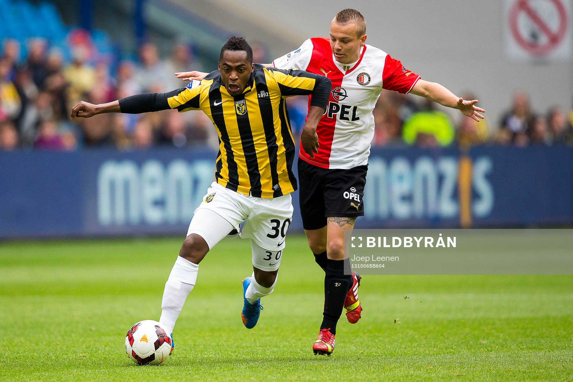 ARNHEM, Vitesse - Feyenoord, voetbal Eredivisie, seizoen