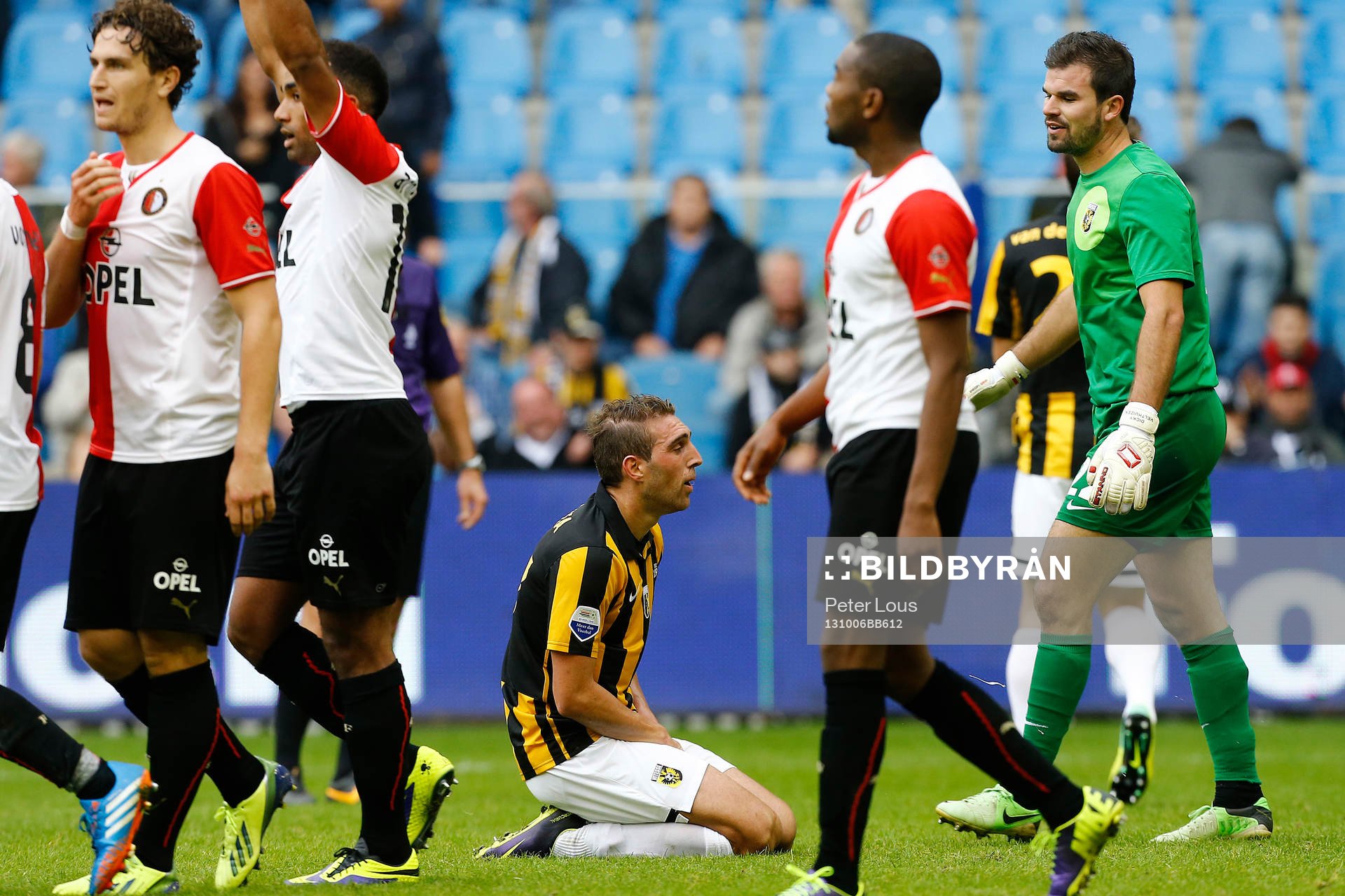 ARNHEM - Vitesse - Feyenoord 1-2 ,  Voetbal Eredivisie ,