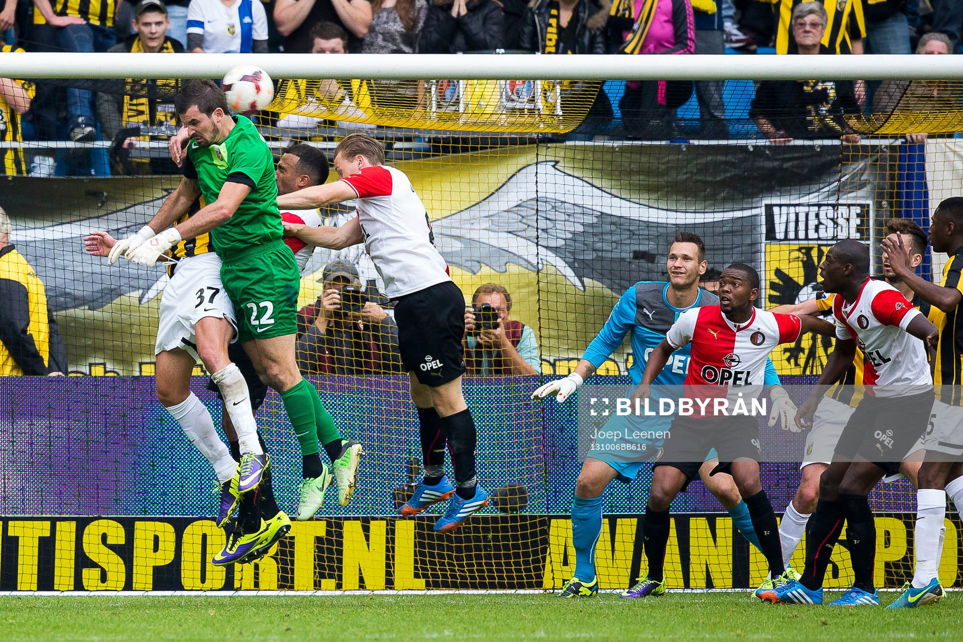 ARNHEM, Vitesse - Feyenoord, voetbal Eredivisie, seizoen