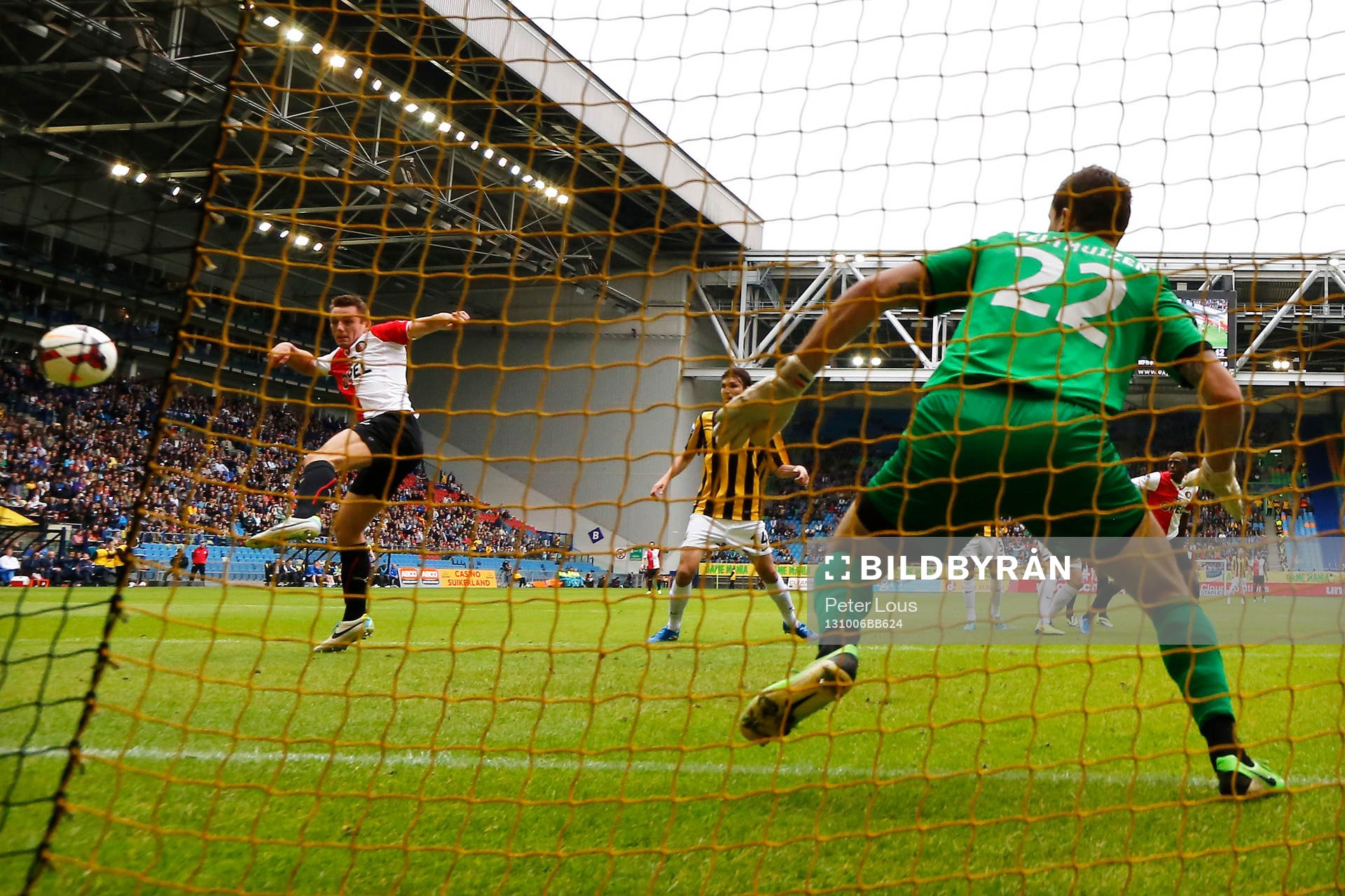 ARNHEM - Vitesse - Feyenoord 1-2 ,  Voetbal Eredivisie ,