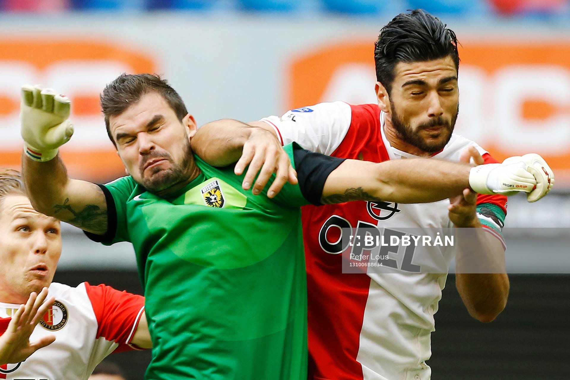 ARNHEM - Vitesse - Feyenoord 1-2 ,  Voetbal Eredivisie ,