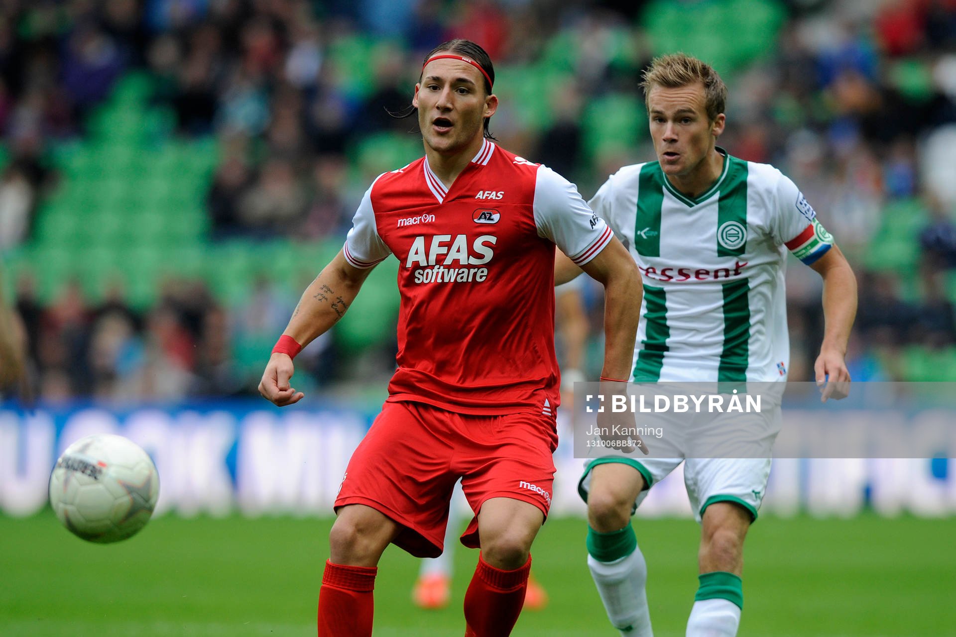 GRONINGEN - Voetbal, FC Groningen - AZ, Eredivisie, stadion