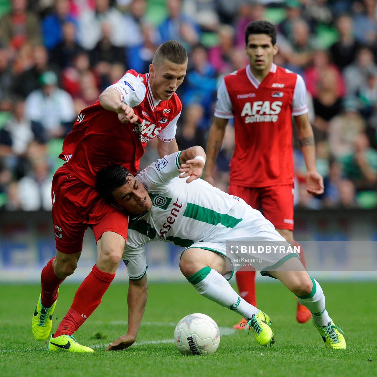 GRONINGEN - Voetbal, FC Groningen - AZ, Eredivisie, stadion