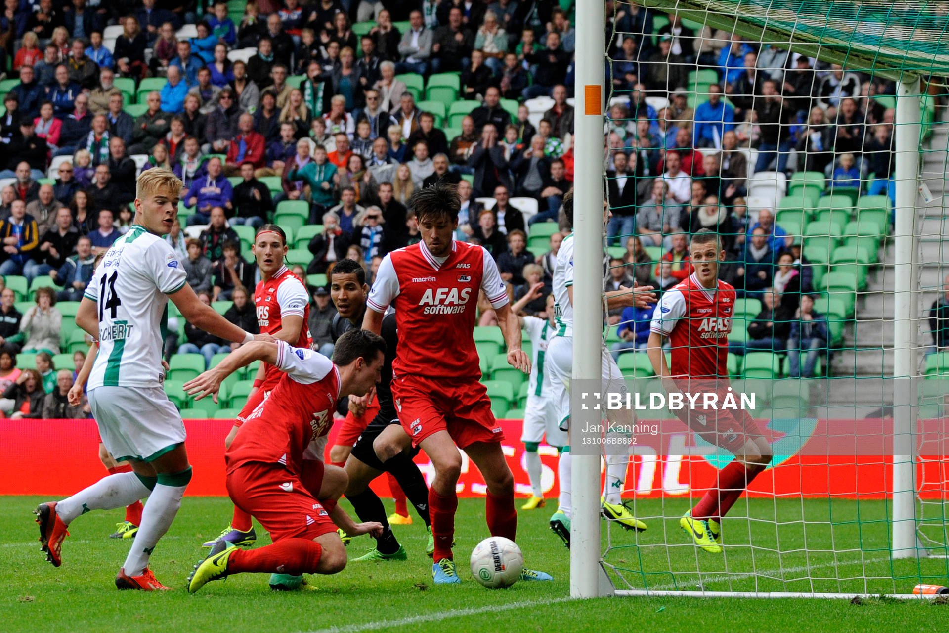 GRONINGEN - Voetbal, FC Groningen - AZ, Eredivisie, stadion