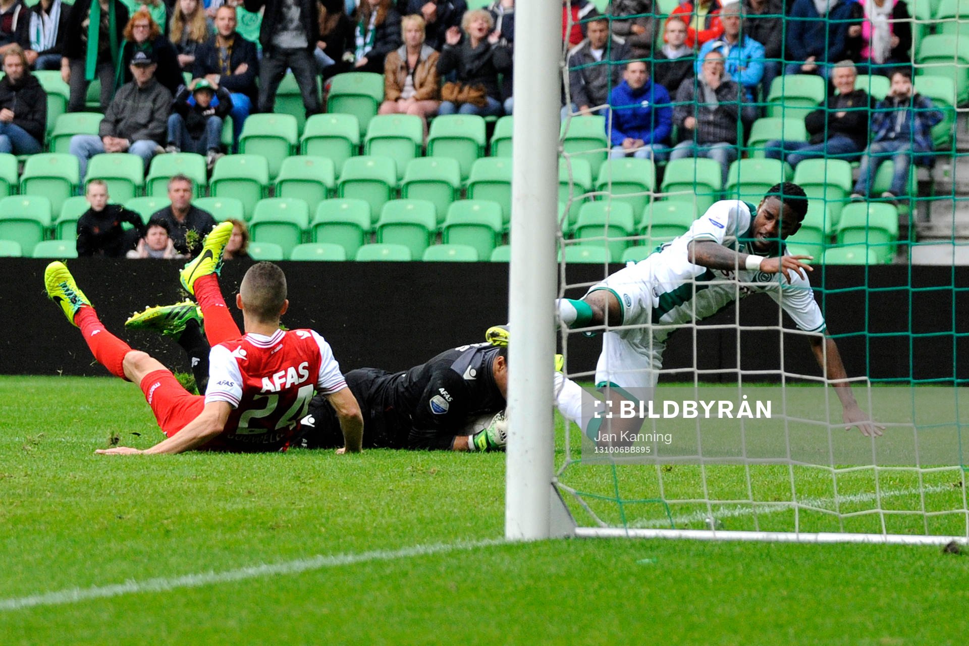 GRONINGEN - Voetbal, FC Groningen - AZ, Eredivisie, stadion