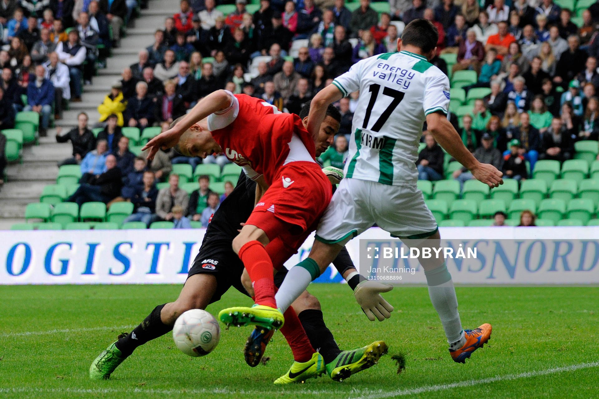 GRONINGEN - Voetbal, FC Groningen - AZ, Eredivisie, stadion