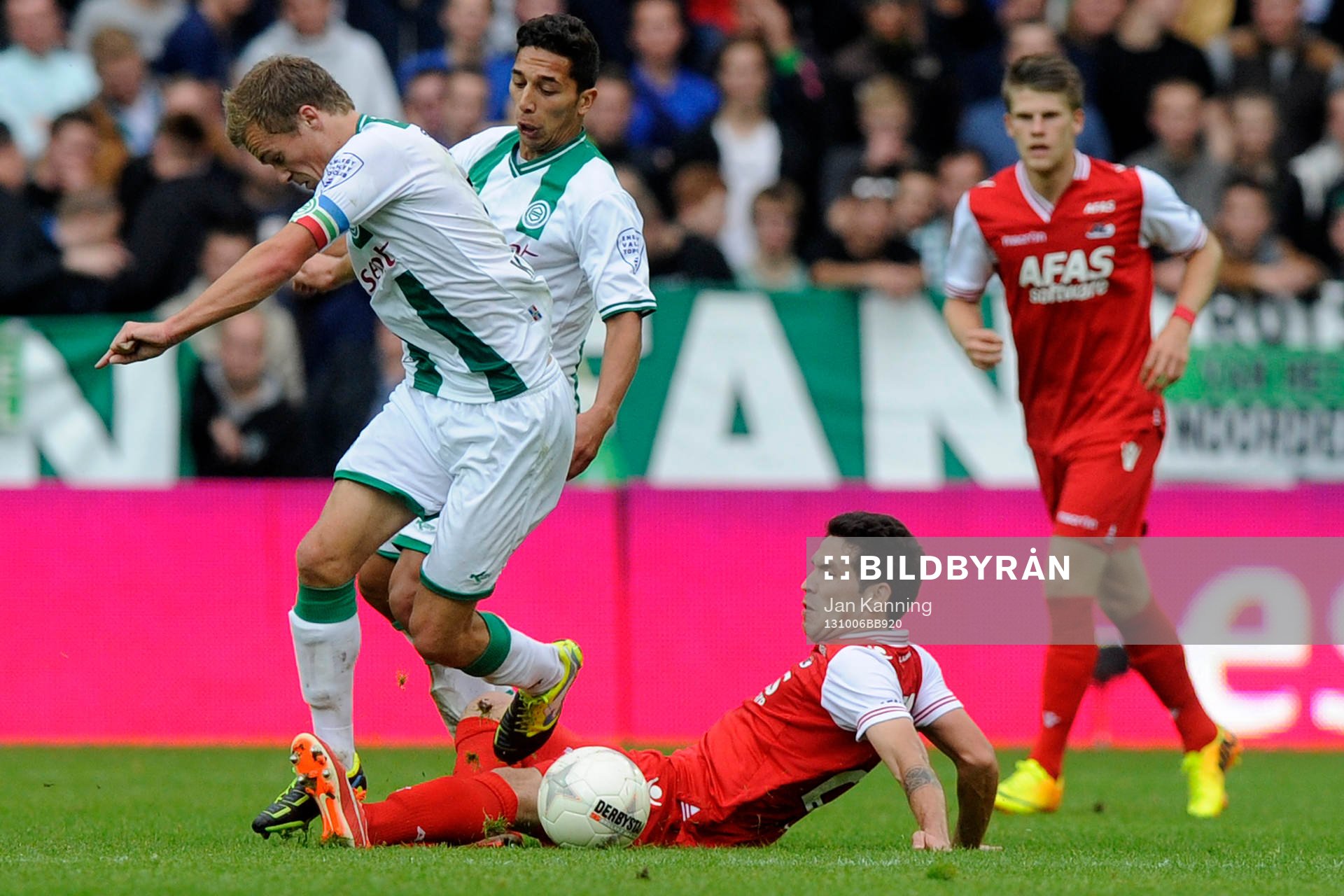 GRONINGEN - Voetbal, FC Groningen - AZ, Eredivisie, stadion