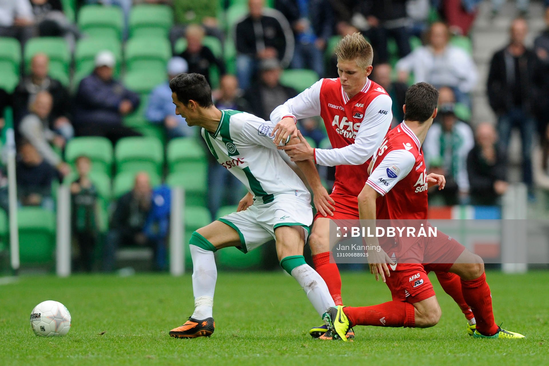 GRONINGEN - Voetbal, FC Groningen - AZ, Eredivisie, stadion