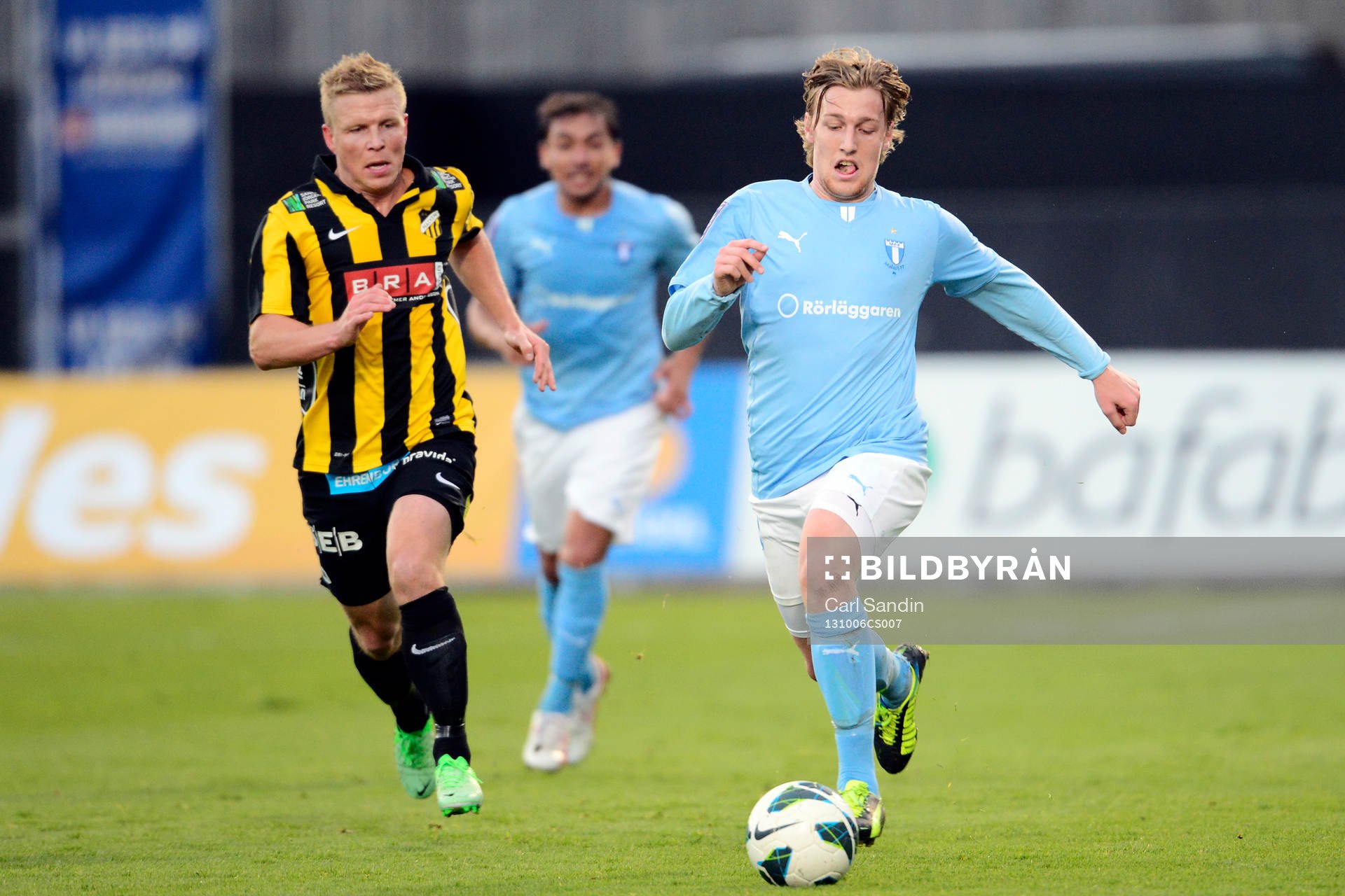 Häckens David Frölund och Malmös Emil Forsberg