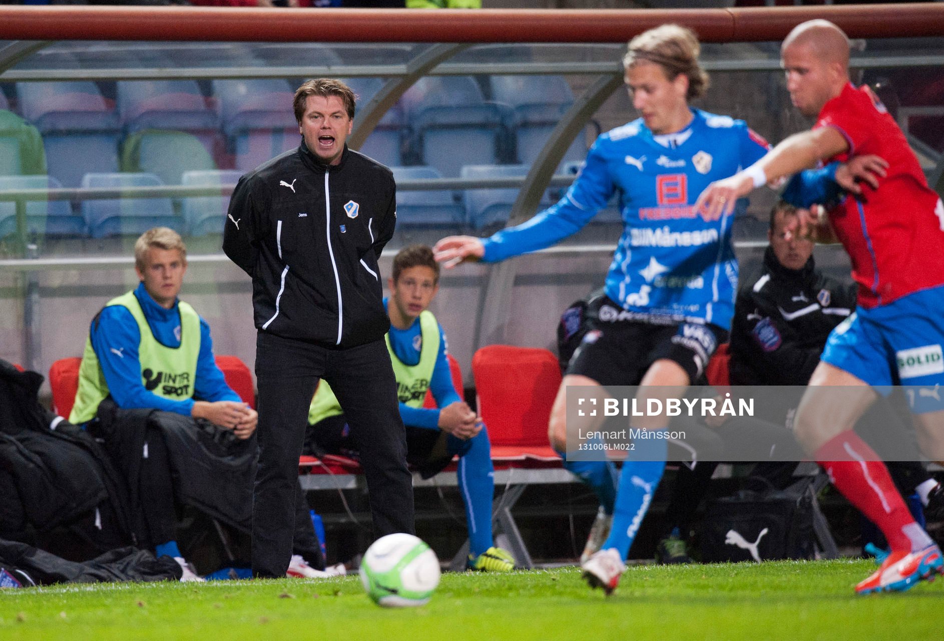 Halmstads tränare Jens Gustafsson i allsvenskan mellan